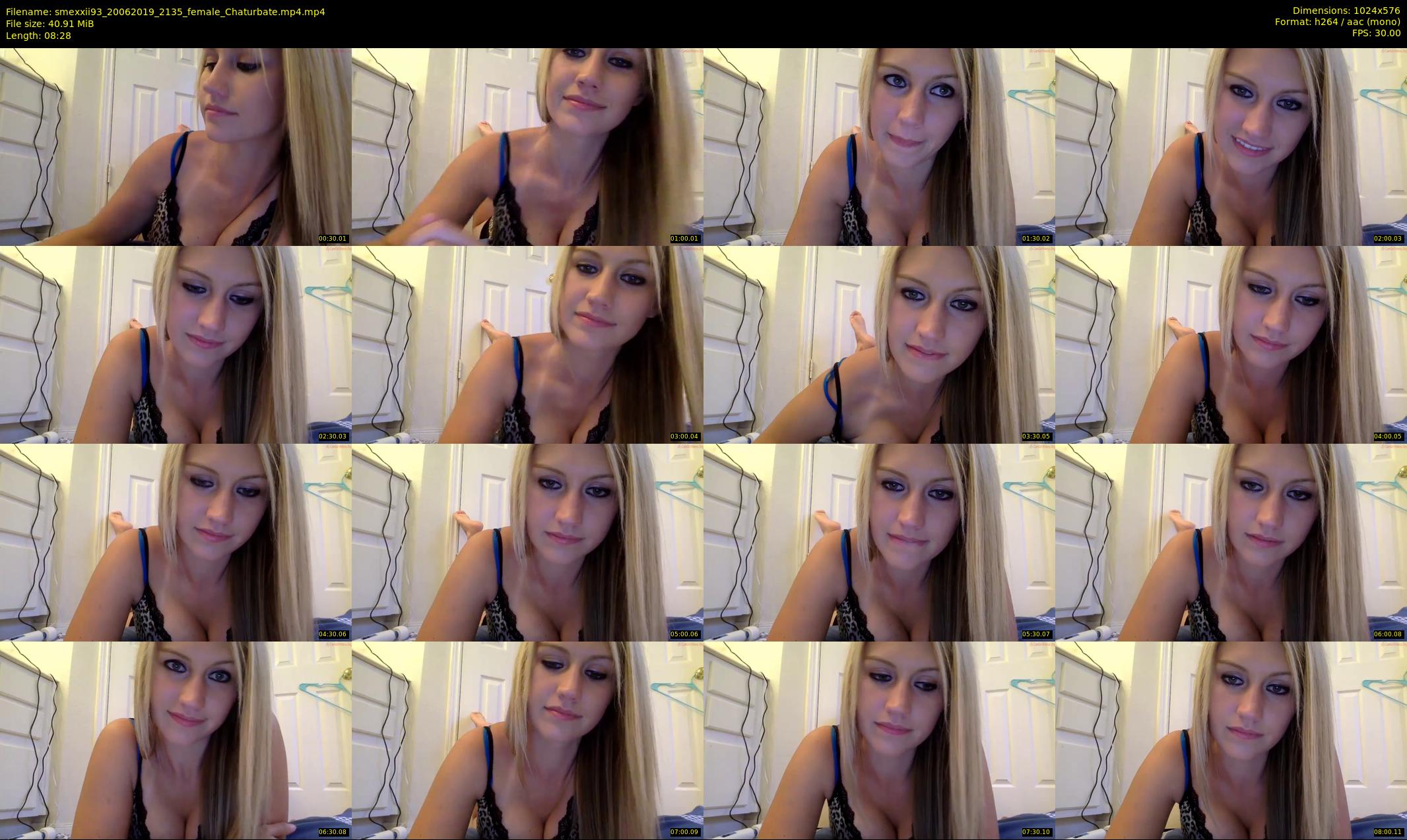 smexxii93 — 9 minute Chaturbate female cam show recording, 480p, Jun 20, 2019