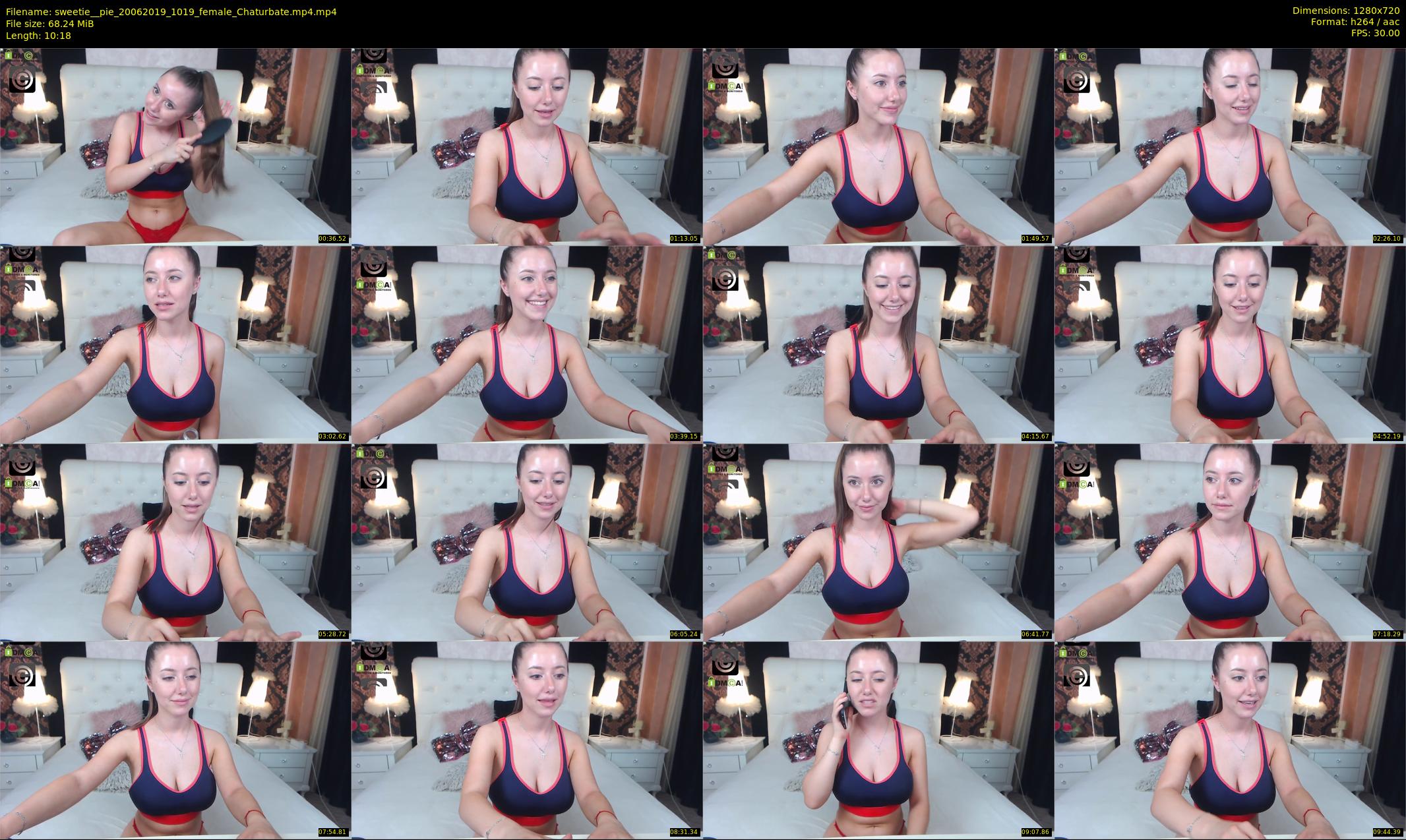 sweetie__pie — 11 minute Chaturbate female cam show recording, 720p, Jun 20, 2019