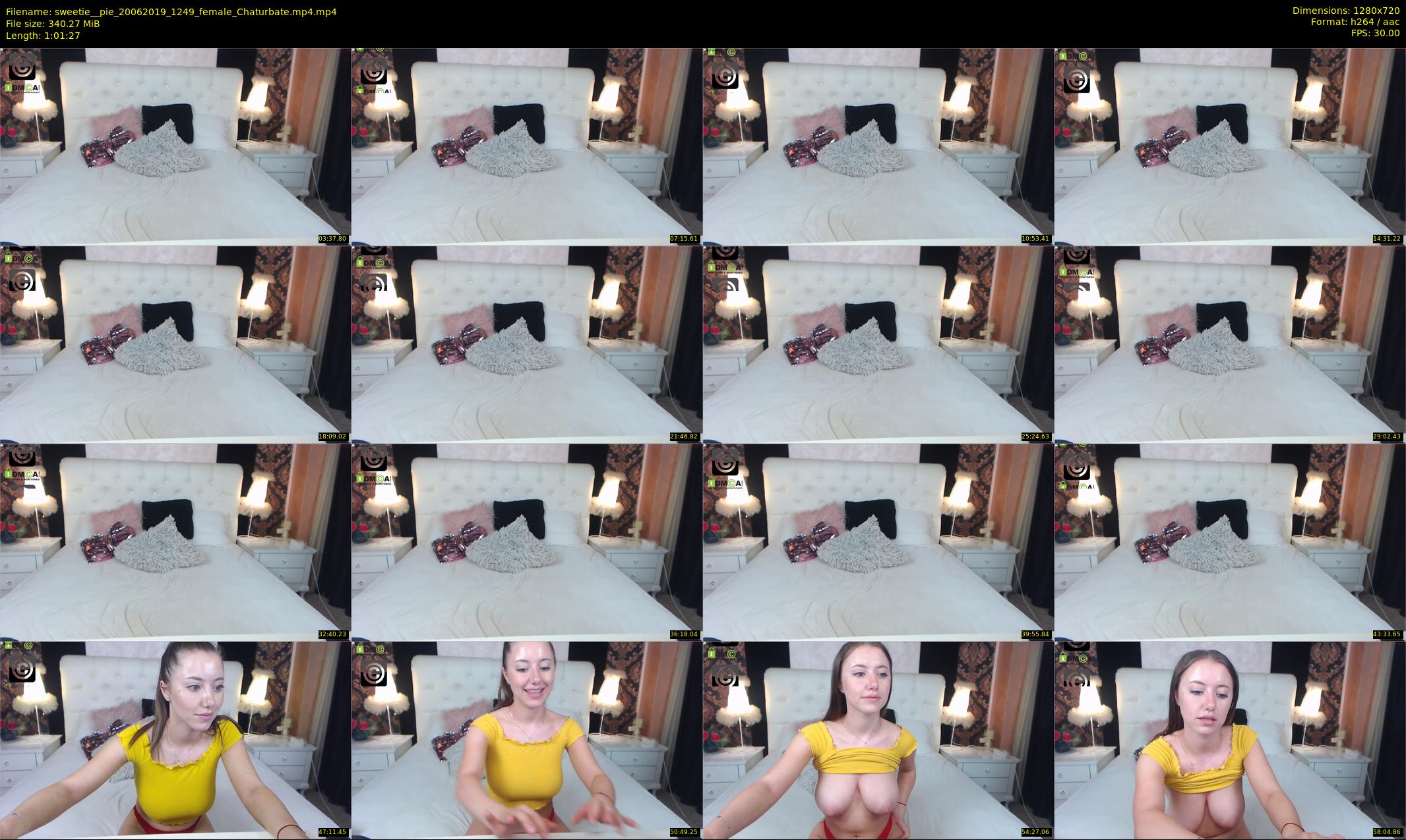 sweetie__pie — 62 minute Chaturbate female cam show recording, 720p, Jun 20, 2019