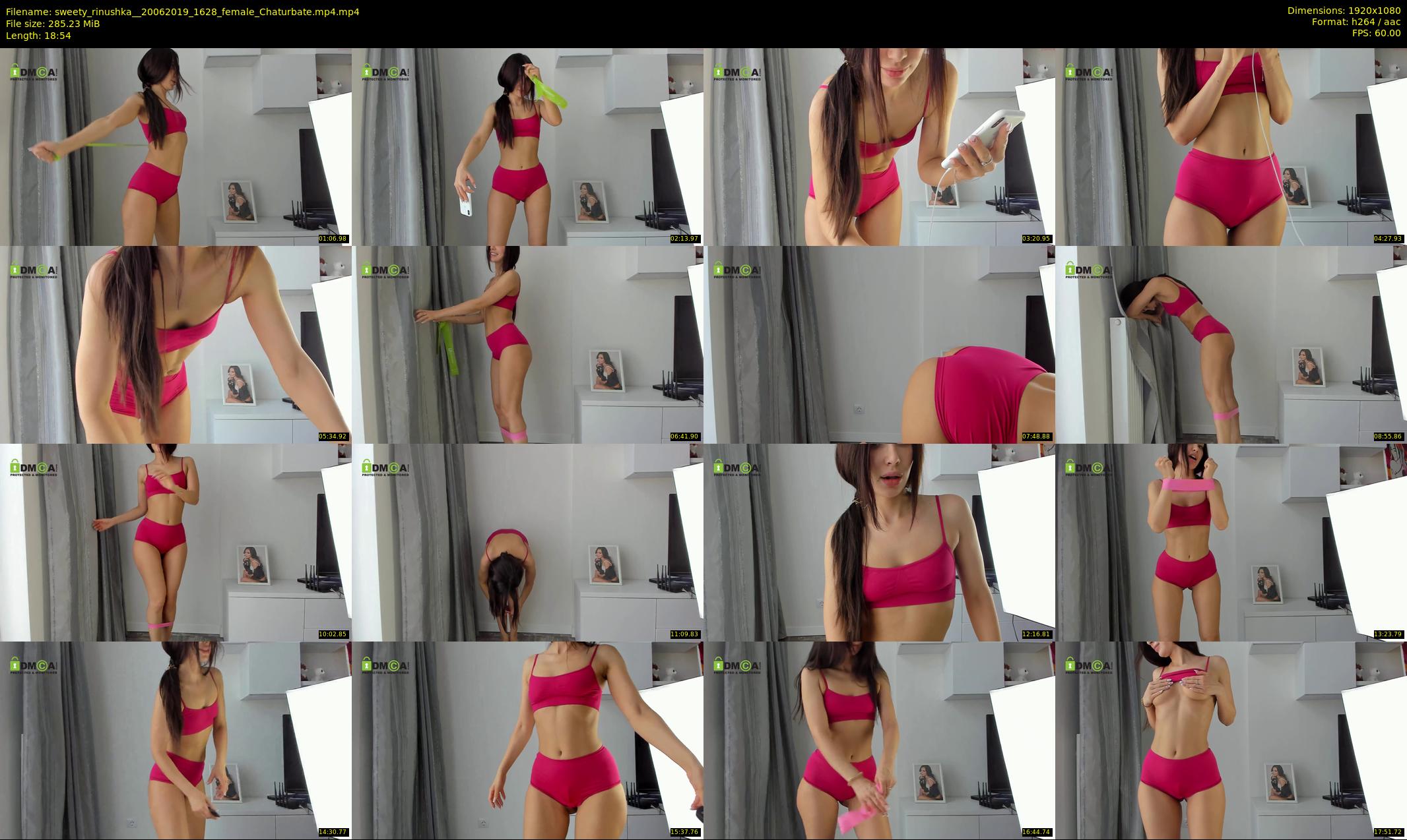 sweety_rinushka_ — 19 minute Chaturbate female cam show recording, 1080p, Jun 20, 2019