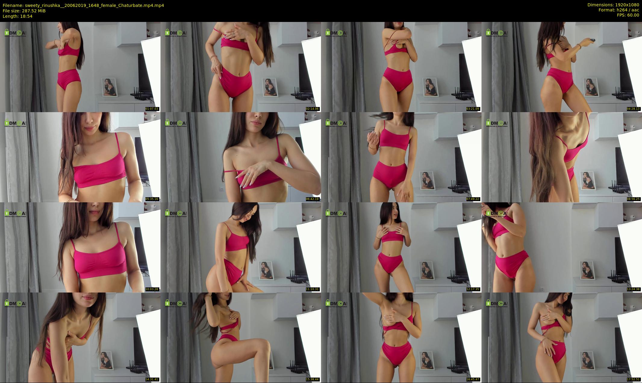 sweety_rinushka_ — 19 minute Chaturbate female cam show recording, 1080p, Jun 20, 2019