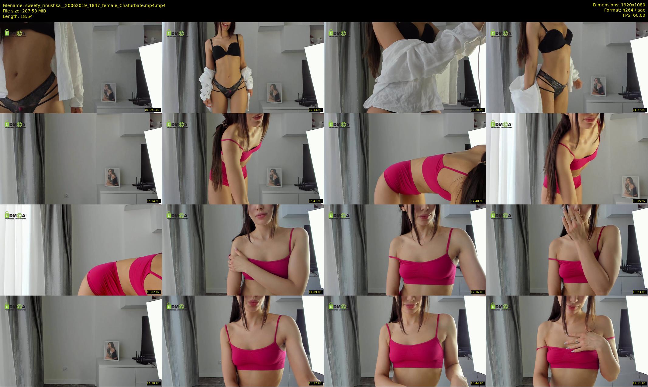 sweety_rinushka_ — 19 minute Chaturbate female cam show recording, 1080p, Jun 20, 2019