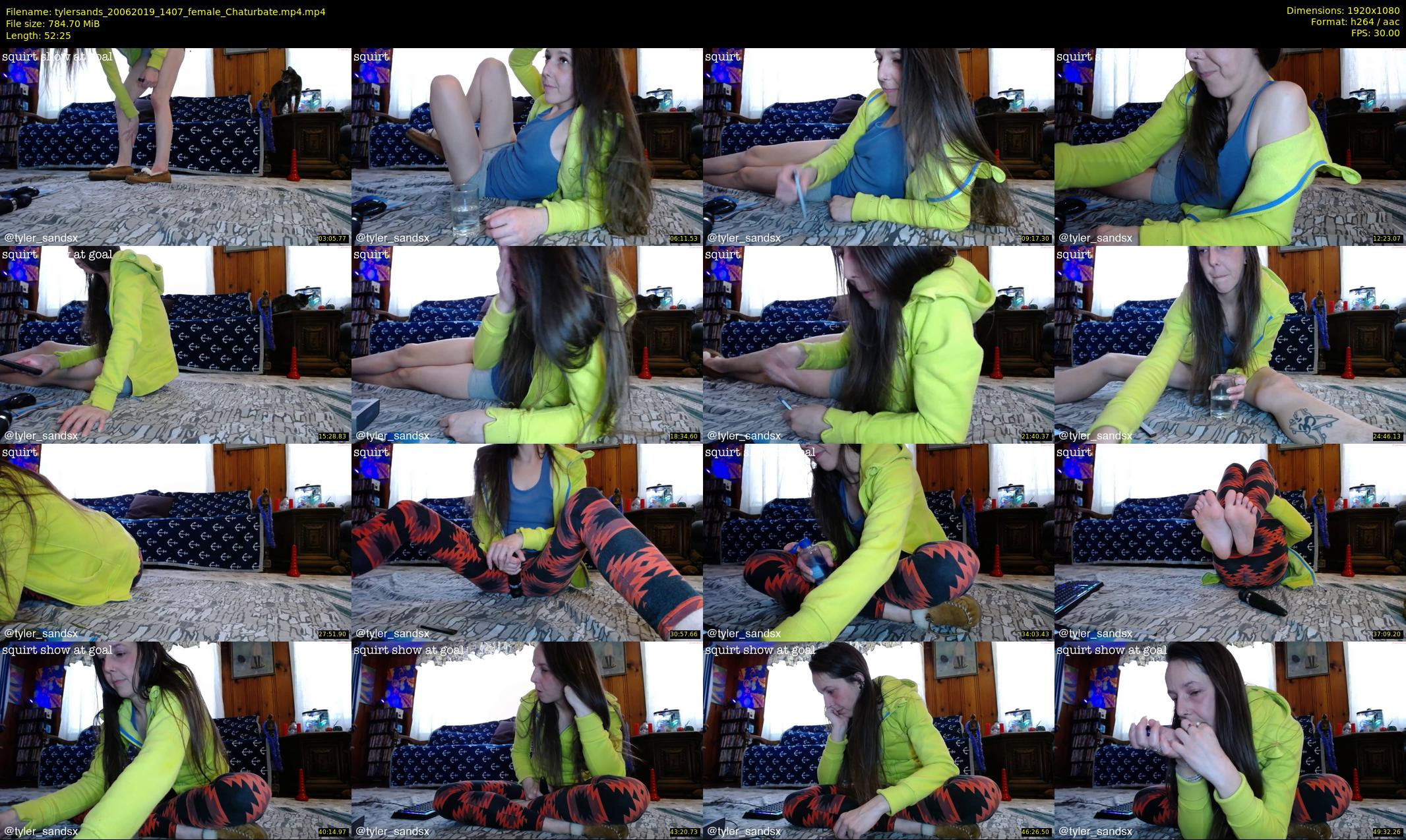 tylersands — 53 minute Chaturbate female cam show recording, 1080p, Jun 20, 2019