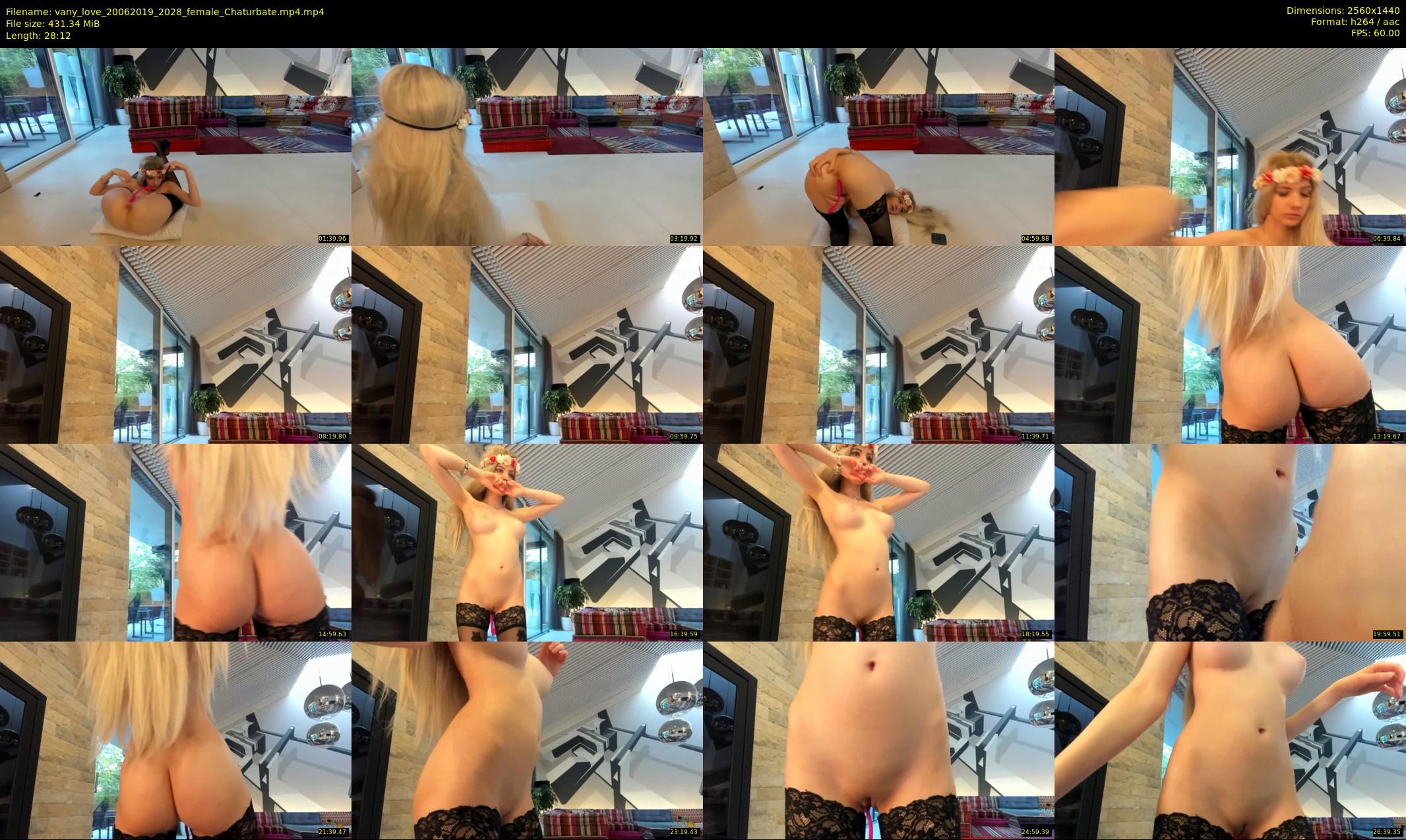 vany_love — 29 minute Chaturbate female cam show recording, 1080p, Jun 20, 2019