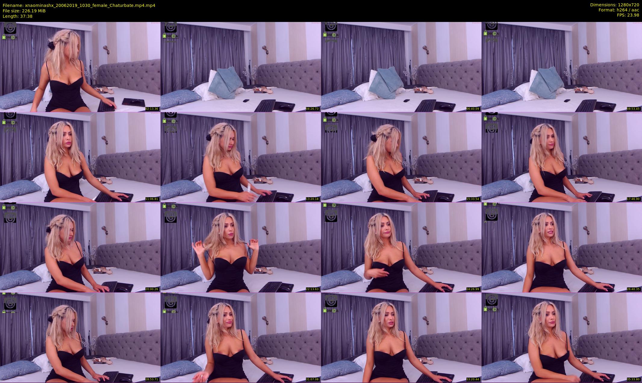 xnaominashx — 38 minute Chaturbate female cam show recording, 720p, Jun 20, 2019