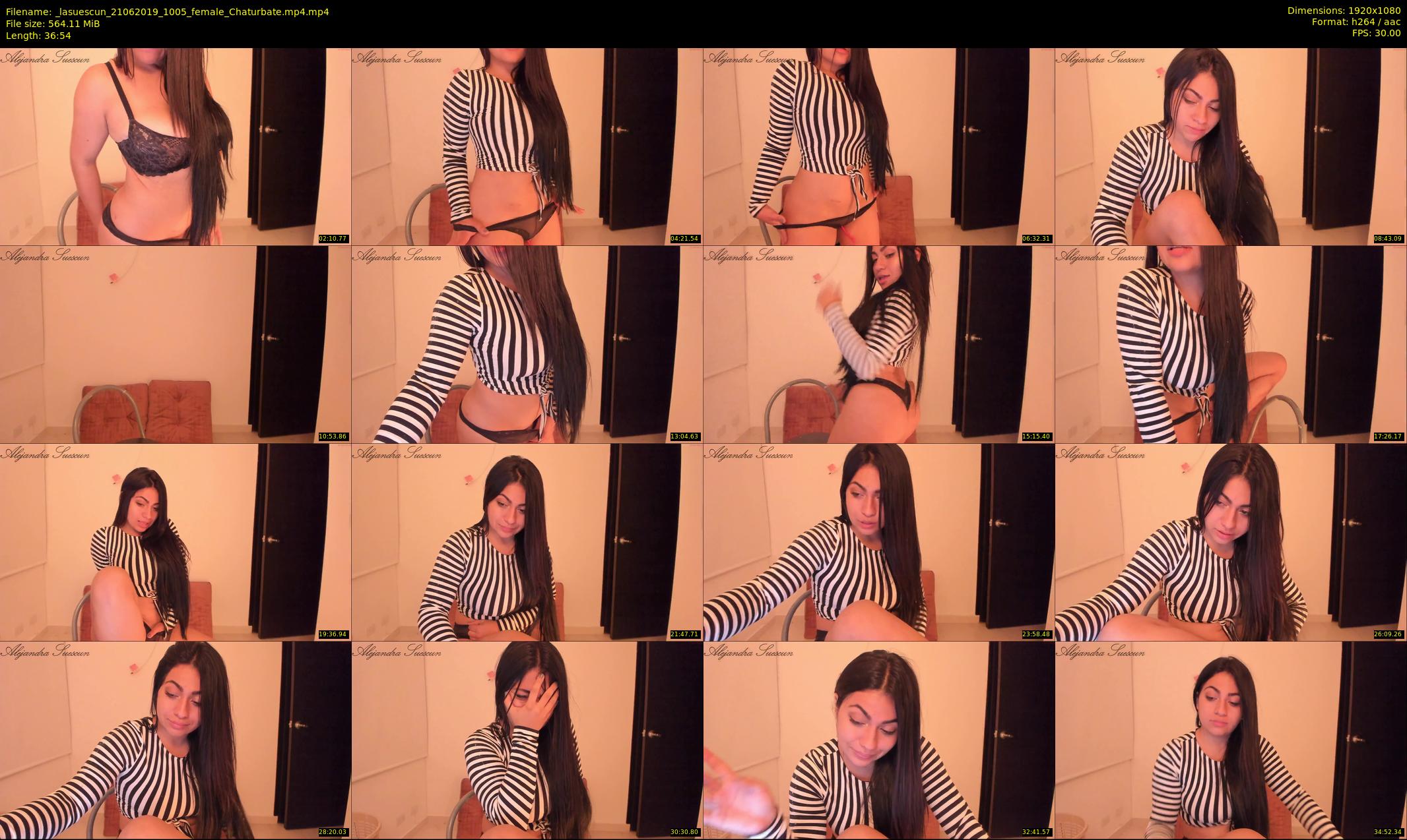 _lasuescun — 37 minute Chaturbate female cam show recording, 1080p, Jun 21, 2019