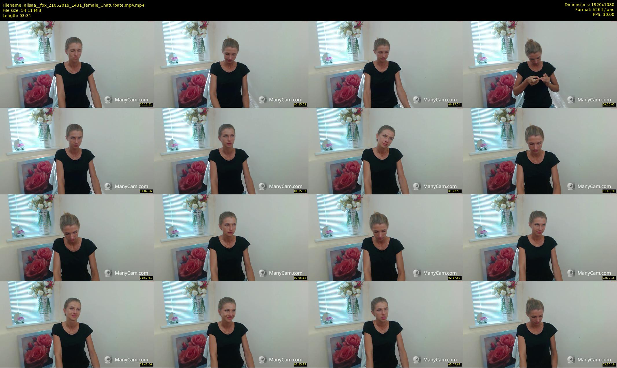 alisaa__fox — 4 minute Chaturbate female cam show recording, 1080p, Jun 21, 2019