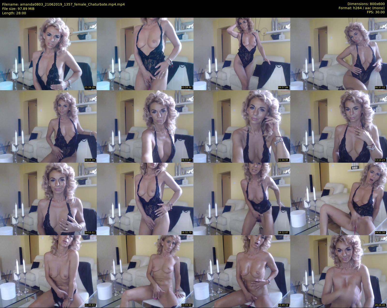 amanda0803 — 28 minute Chaturbate female cam show recording, 480p, Jun 21, 2019