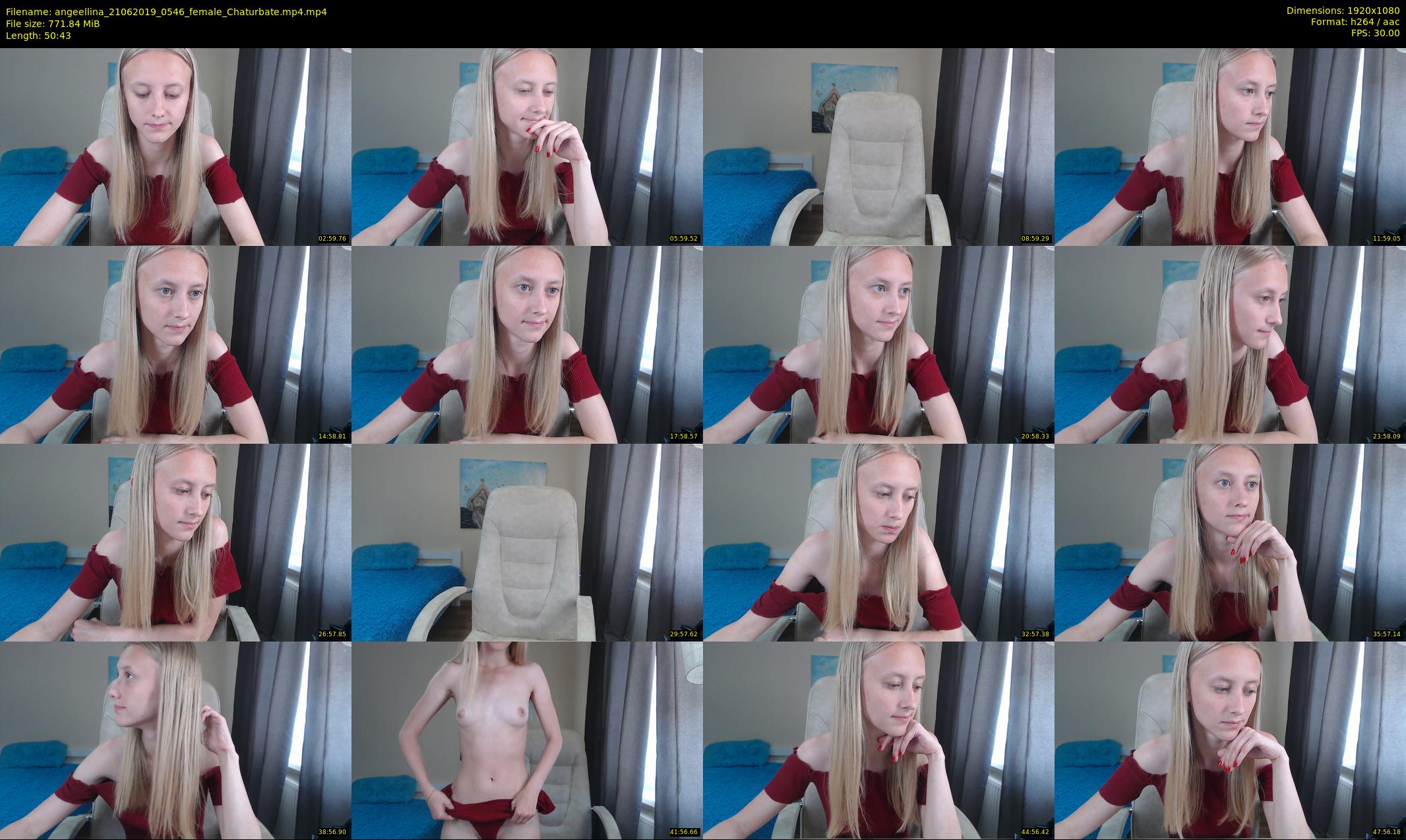 angeellina — 51 minute Chaturbate female cam show recording, 1080p, Jun 21, 2019