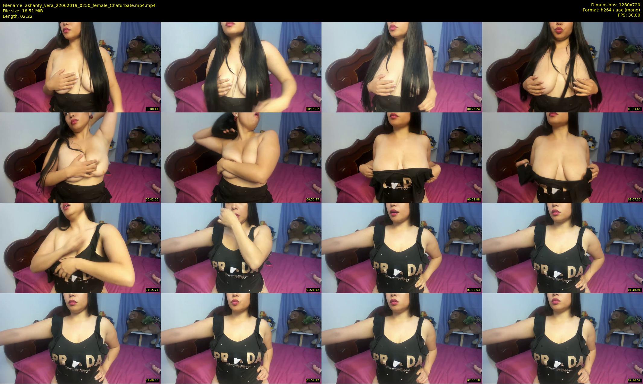 ashanty_vera — 3 minute Chaturbate couple cam show recording, 720p, Jun 22, 2019