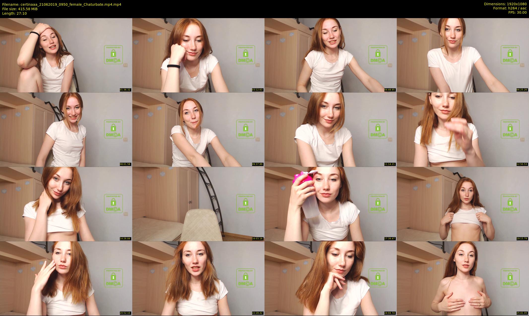 certinaaa — 28 minute Chaturbate female cam show recording, 1080p, Jun 21, 2019
