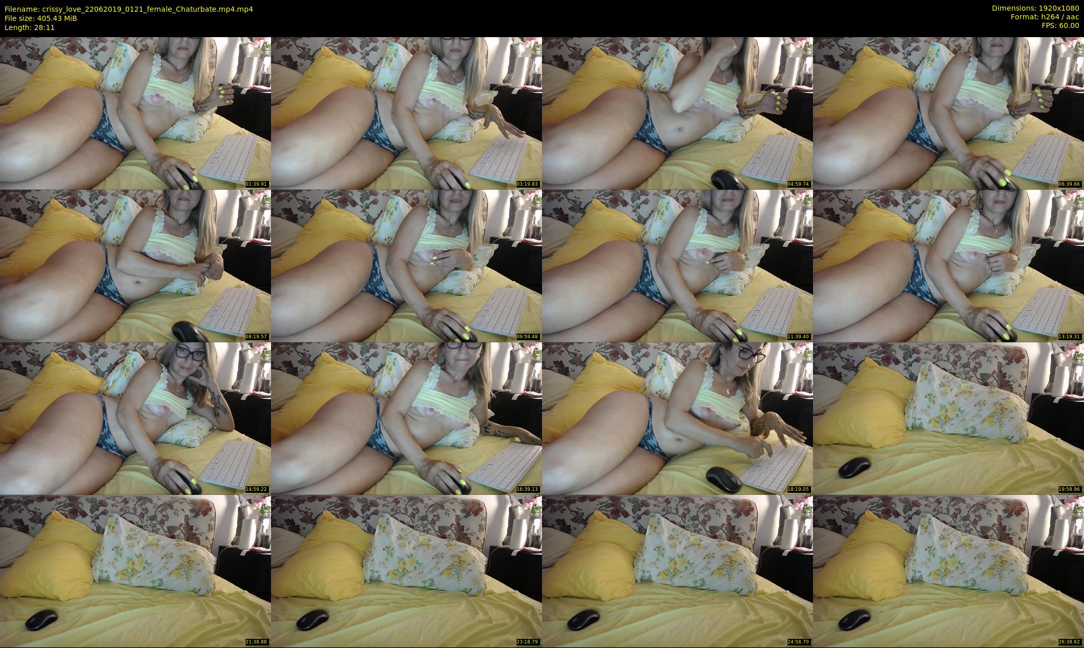 crissy_love — 29 minute Chaturbate female cam show recording, 1080p, Jun 22, 2019