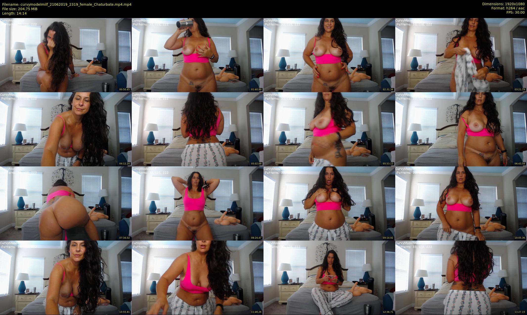 curvymodelmilf — 15 minute Chaturbate female cam show recording, 1080p, Jun 21, 2019