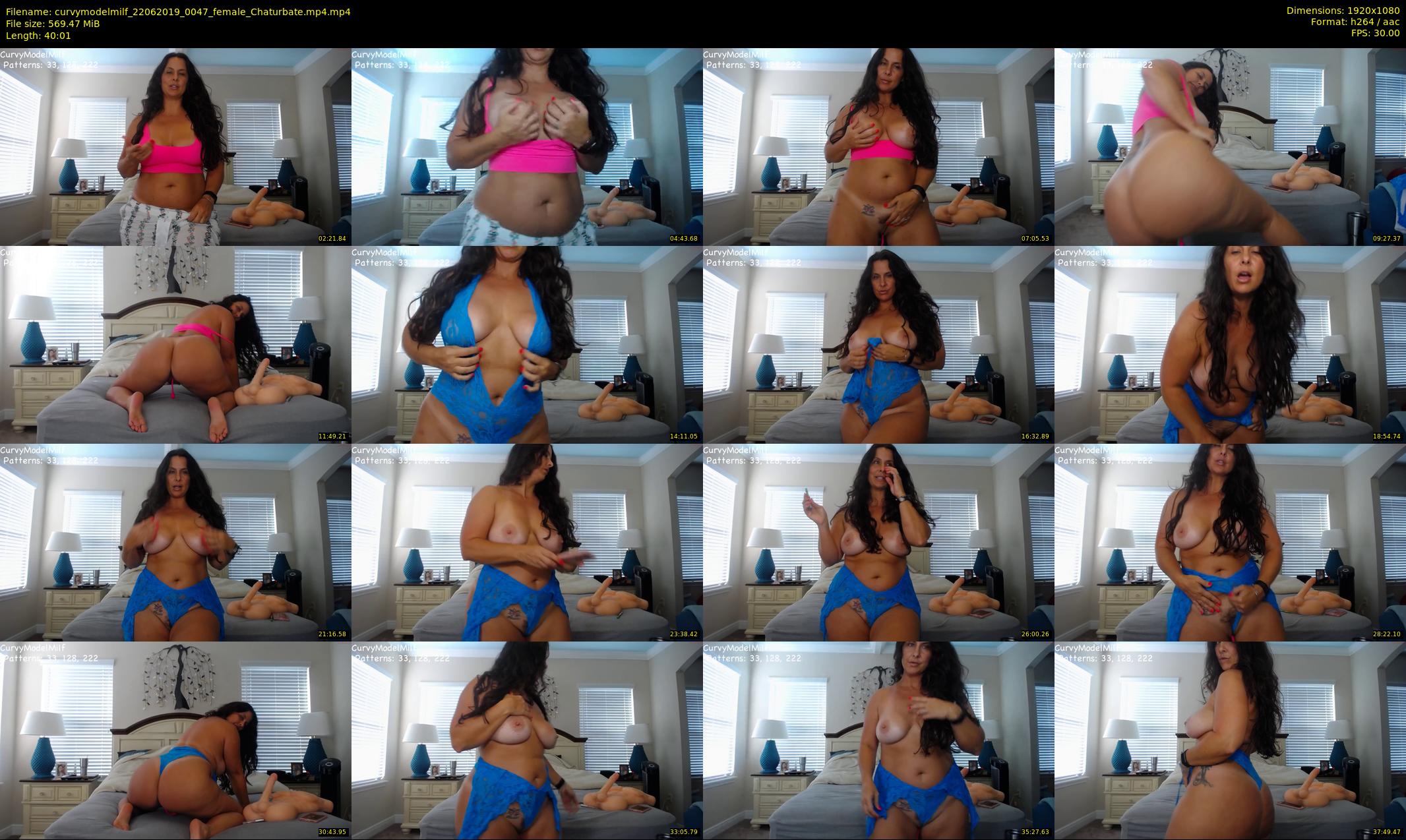 curvymodelmilf — 41 minute Chaturbate female cam show recording, 1080p, Jun 22, 2019
