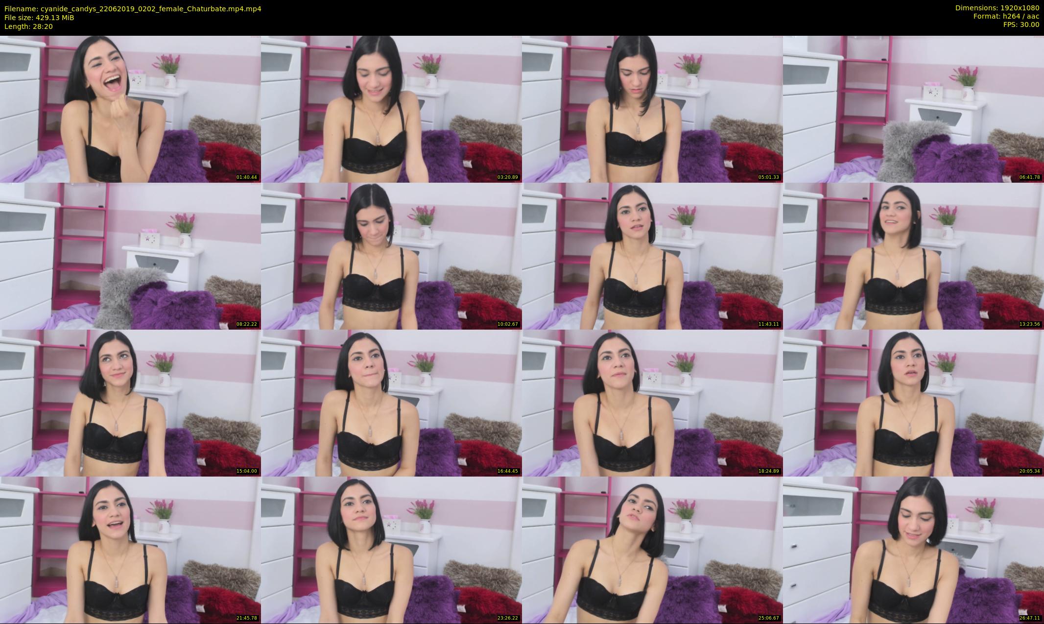 cyanide_candys — 29 minute Chaturbate female cam show recording, 1080p, Jun 22, 2019