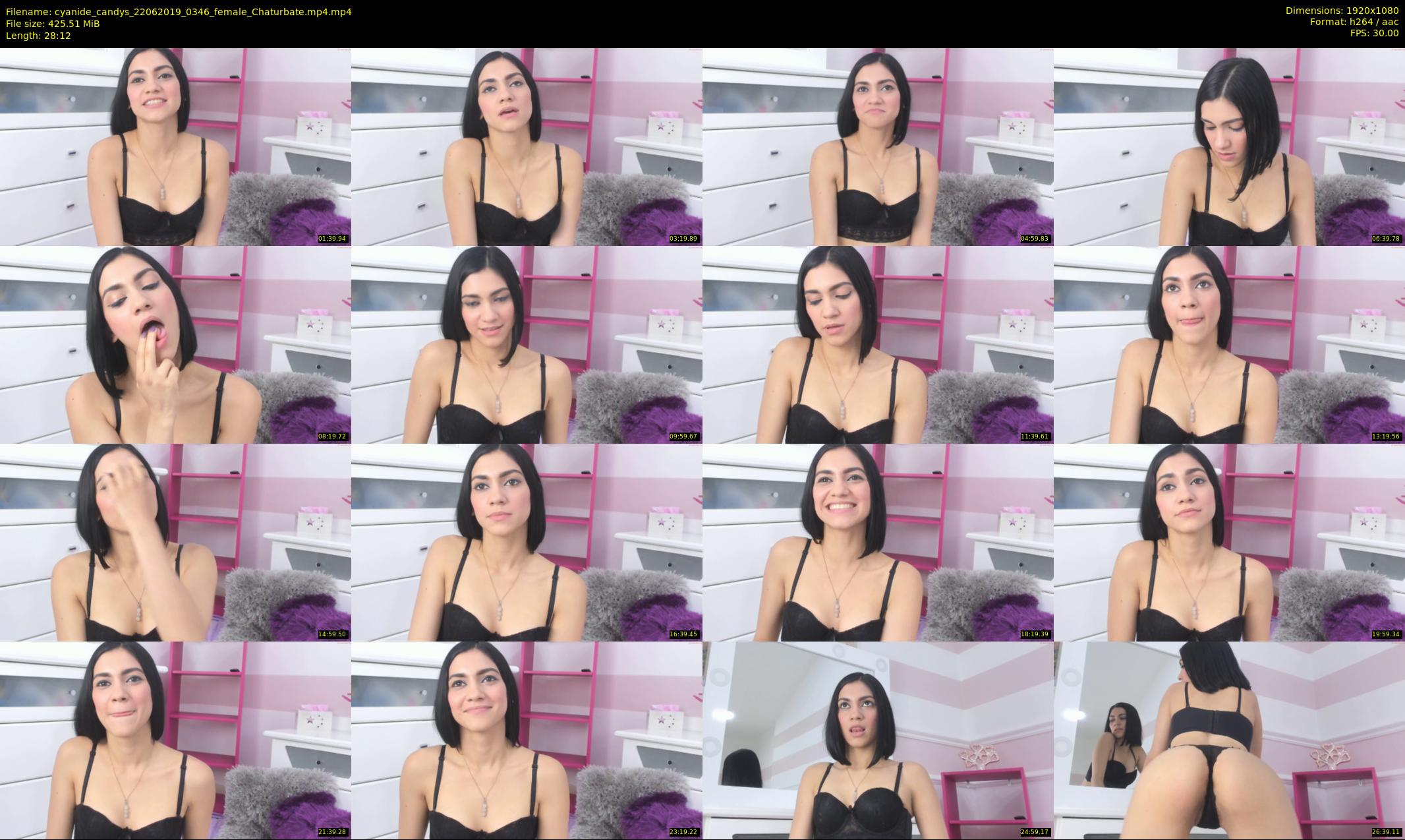 cyanide_candys — 29 minute Chaturbate female cam show recording, 1080p, Jun 22, 2019