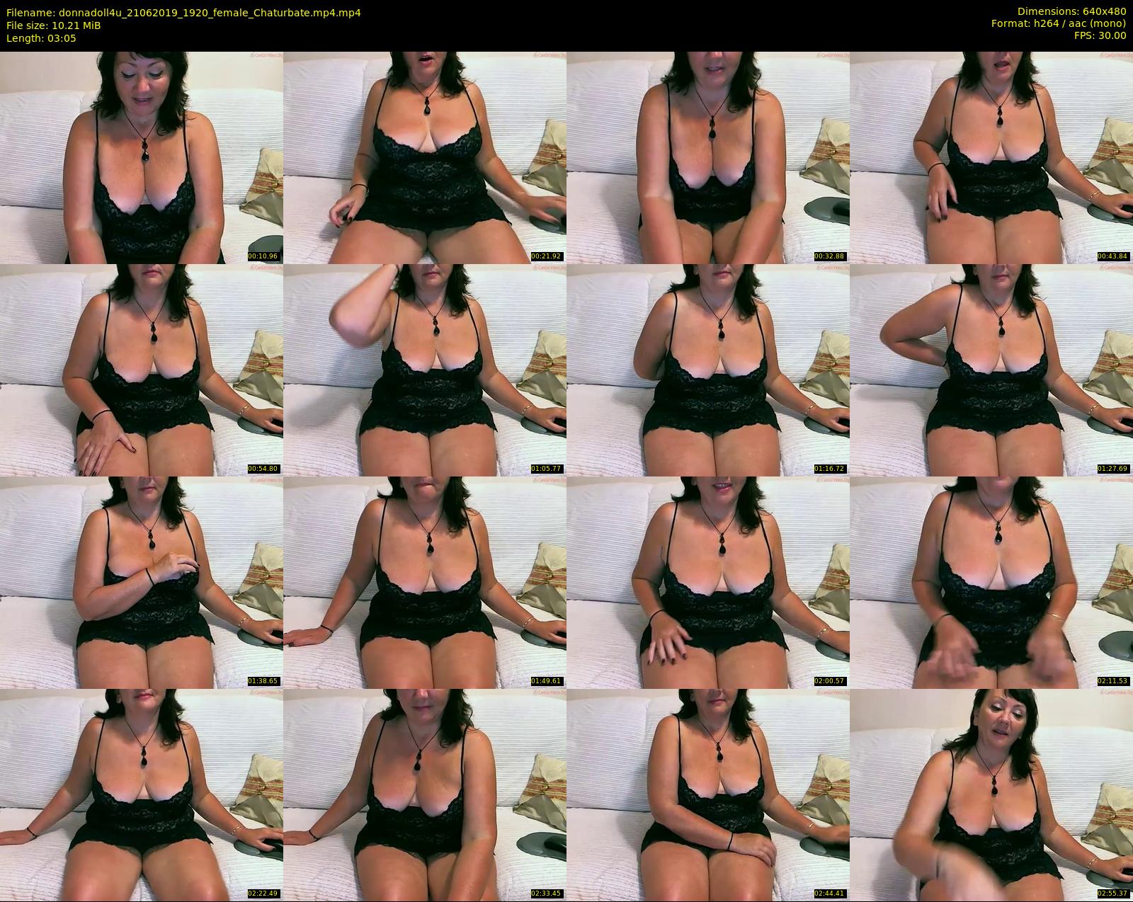 donnadoll4u — 4 minute Chaturbate female cam show recording, 480p, Jun 21, 2019
