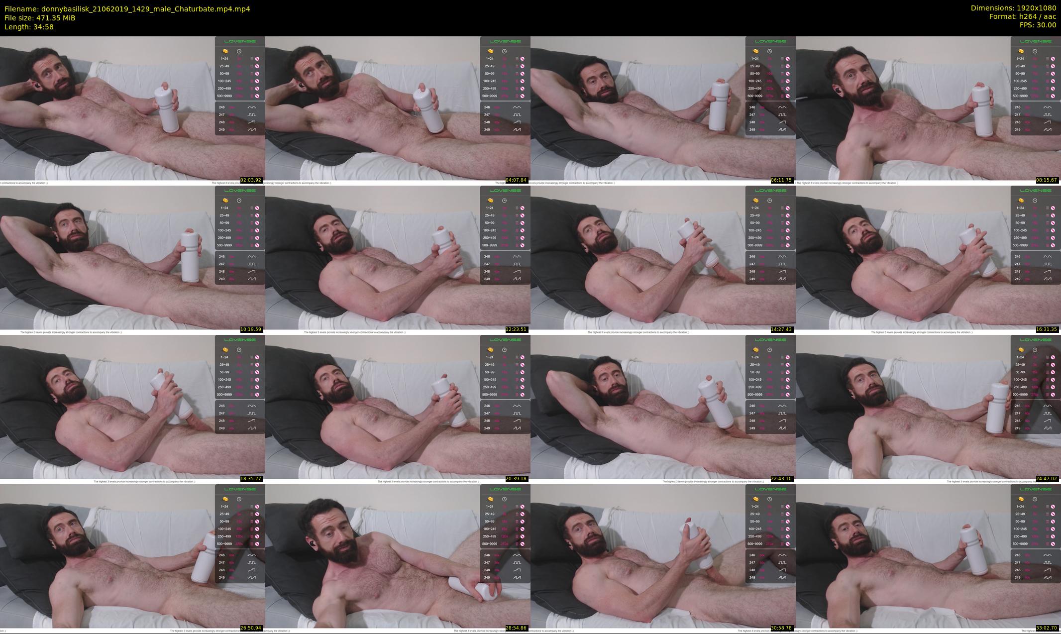 donnybasilisk — 35 minute Chaturbate male cam show recording, 1080p, Jun 21, 2019