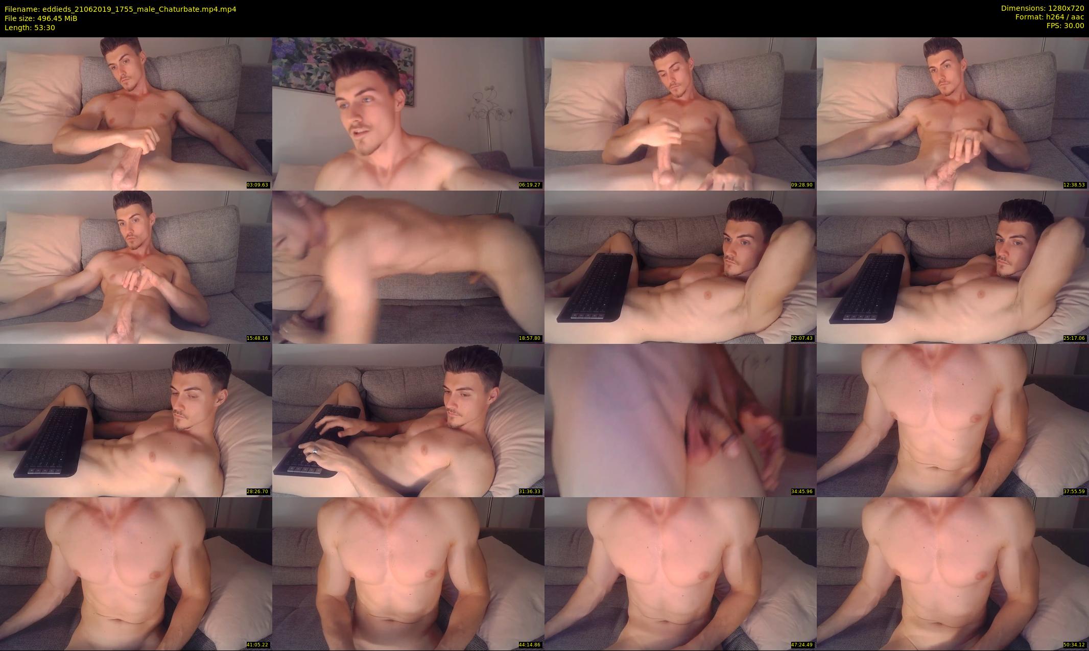 eddieds — 54 minute Chaturbate male cam show recording, 720p, Jun 21, 2019