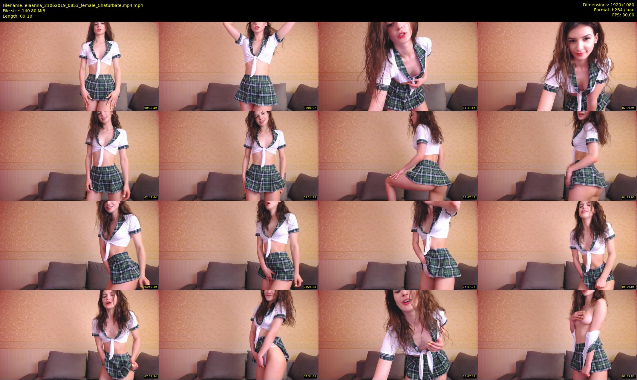 elaanna — 10 minute Chaturbate female cam show recording, 1080p, Jun 21, 2019