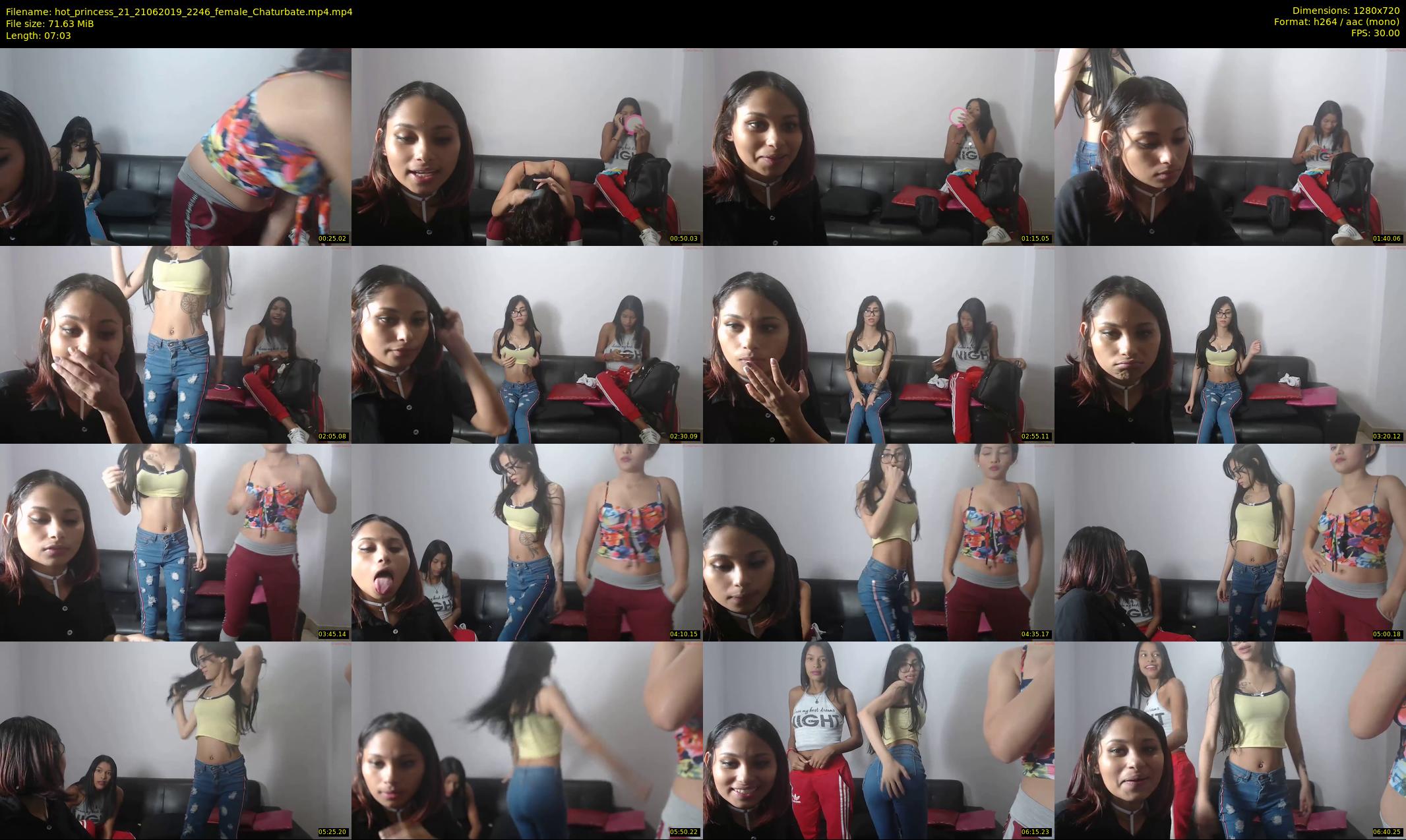 hot_princess_21 — 8 minute Chaturbate female cam show recording, 720p, Jun 21, 2019
