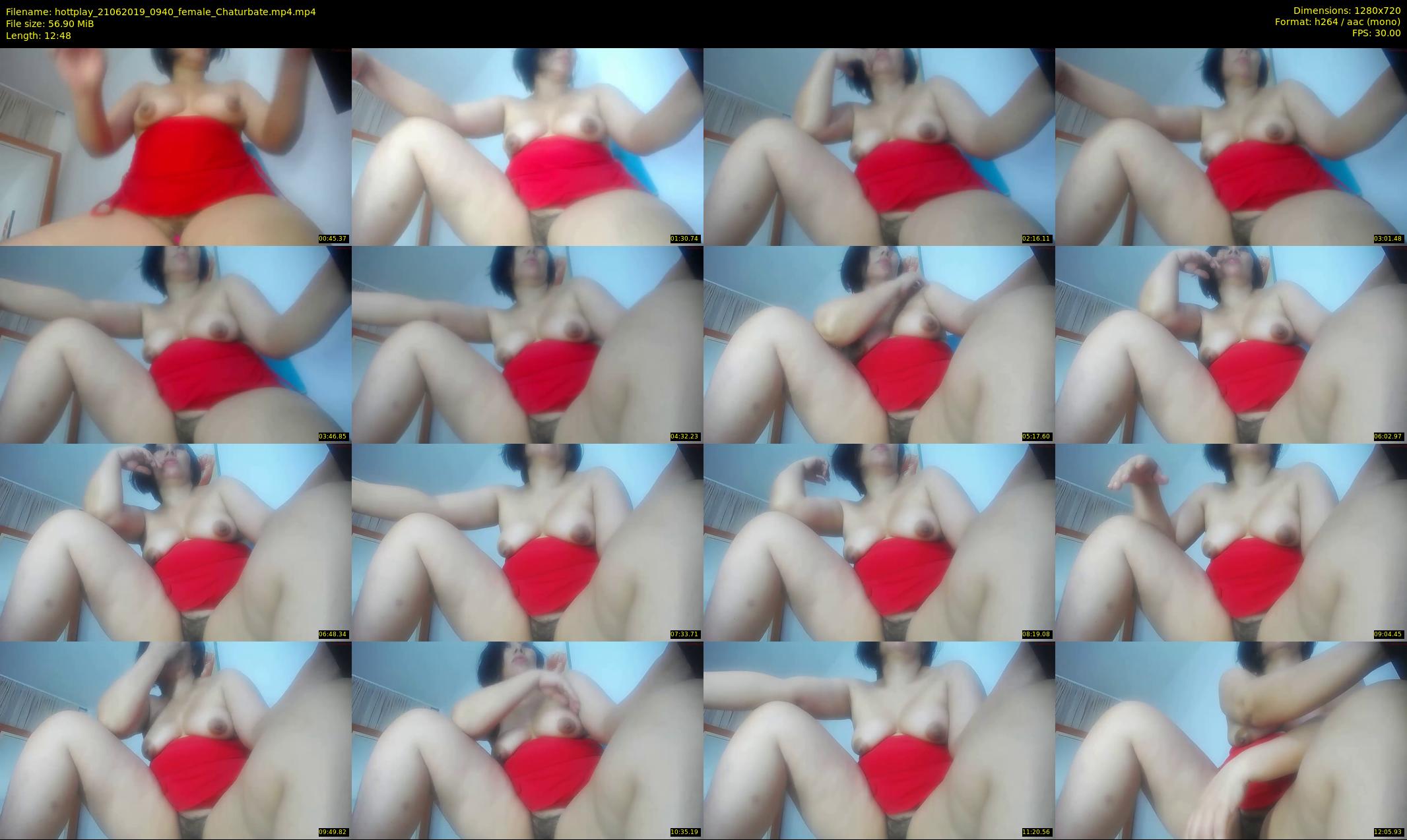 hottplay — 13 minute Chaturbate female cam show recording, 720p, Jun 21, 2019