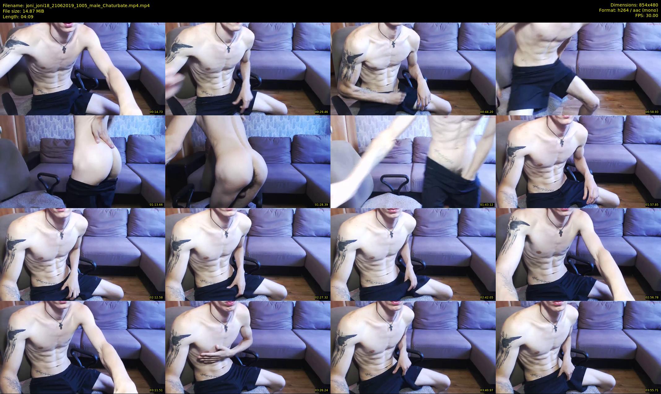 joni_joni18 — 5 minute Chaturbate male cam show recording, 480p, Jun 21, 2019