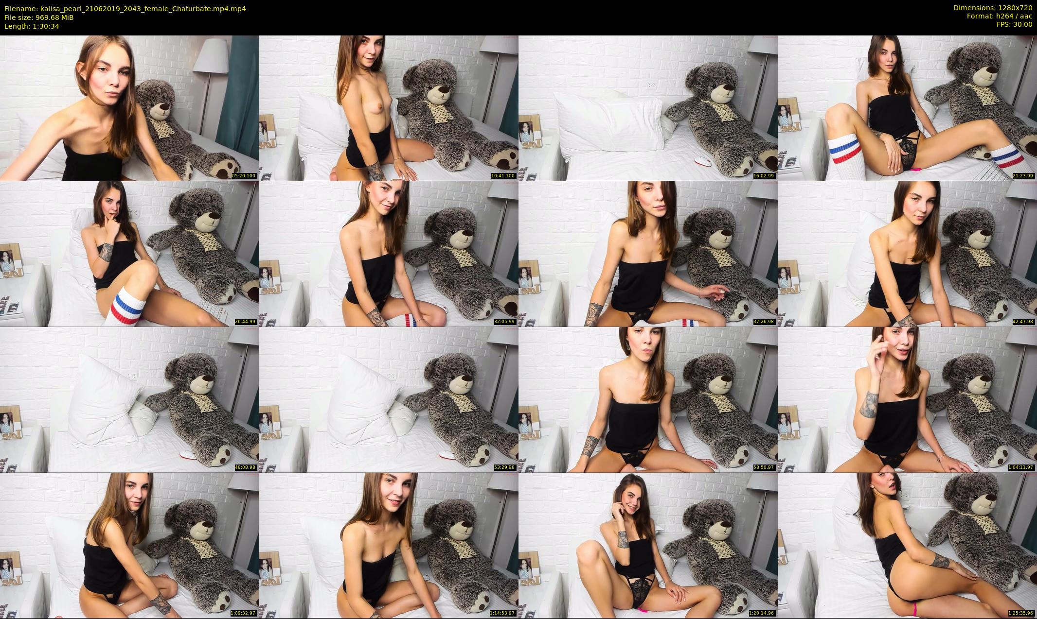 kalisa_pearl — 91 minute Chaturbate female cam show recording, 720p, Jun 21, 2019