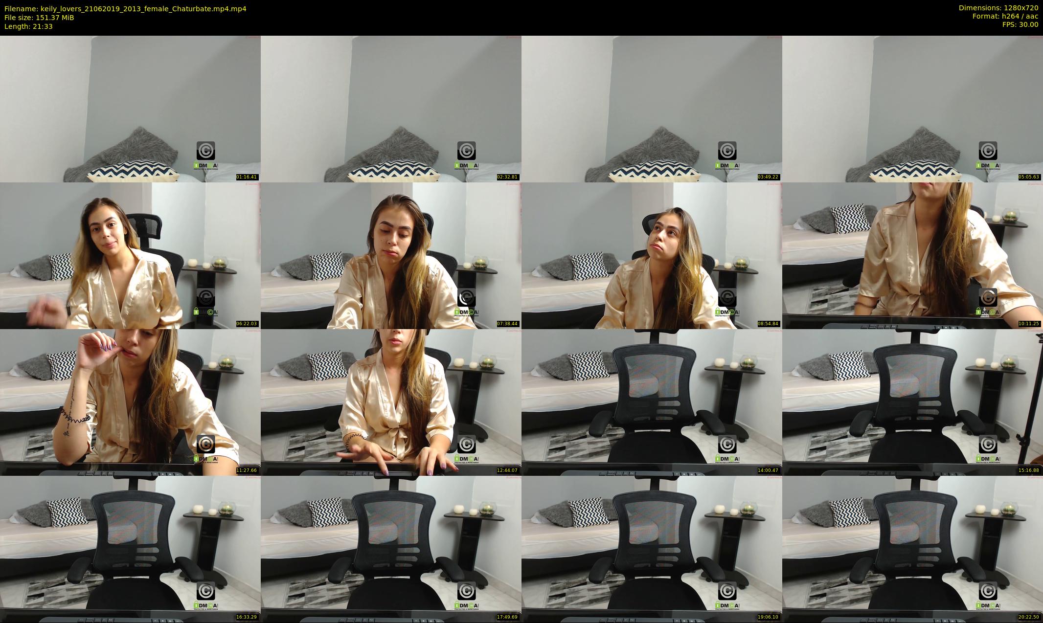 keily_lovers — 22 minute Chaturbate female cam show recording, 720p, Jun 21, 2019