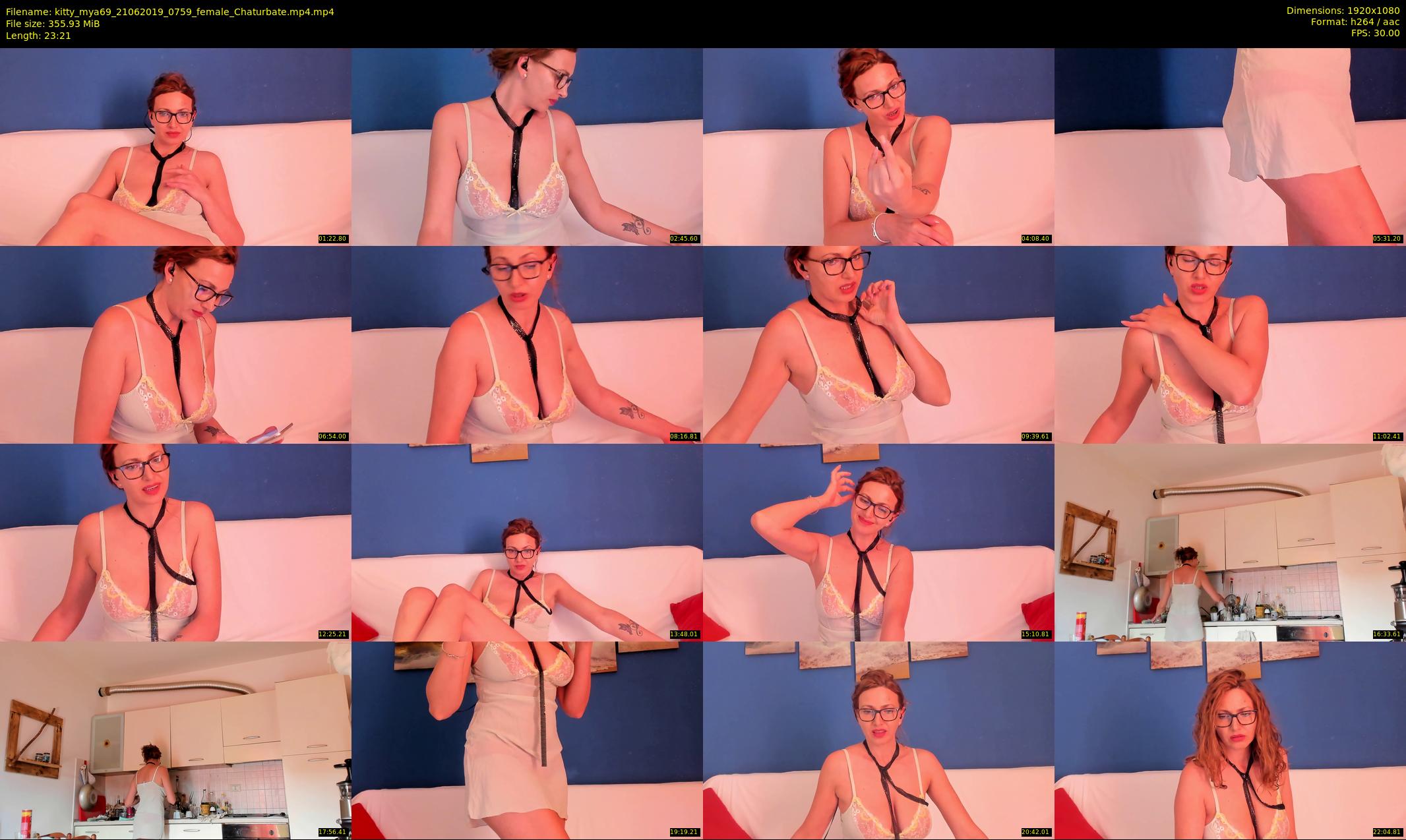 kitty_mya69 — 24 minute Chaturbate female cam show recording, 1080p, Jun 21, 2019