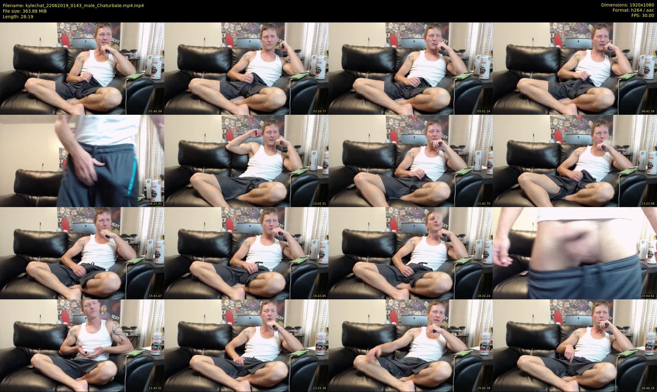 kylechat — 29 minute Chaturbate male cam show recording, 1080p, Jun 22, 2019