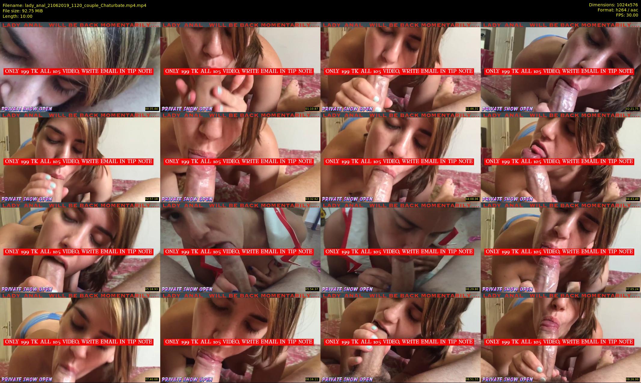 lady_anal — 10 minute Chaturbate female cam show recording, 480p, Jun 21, 2019