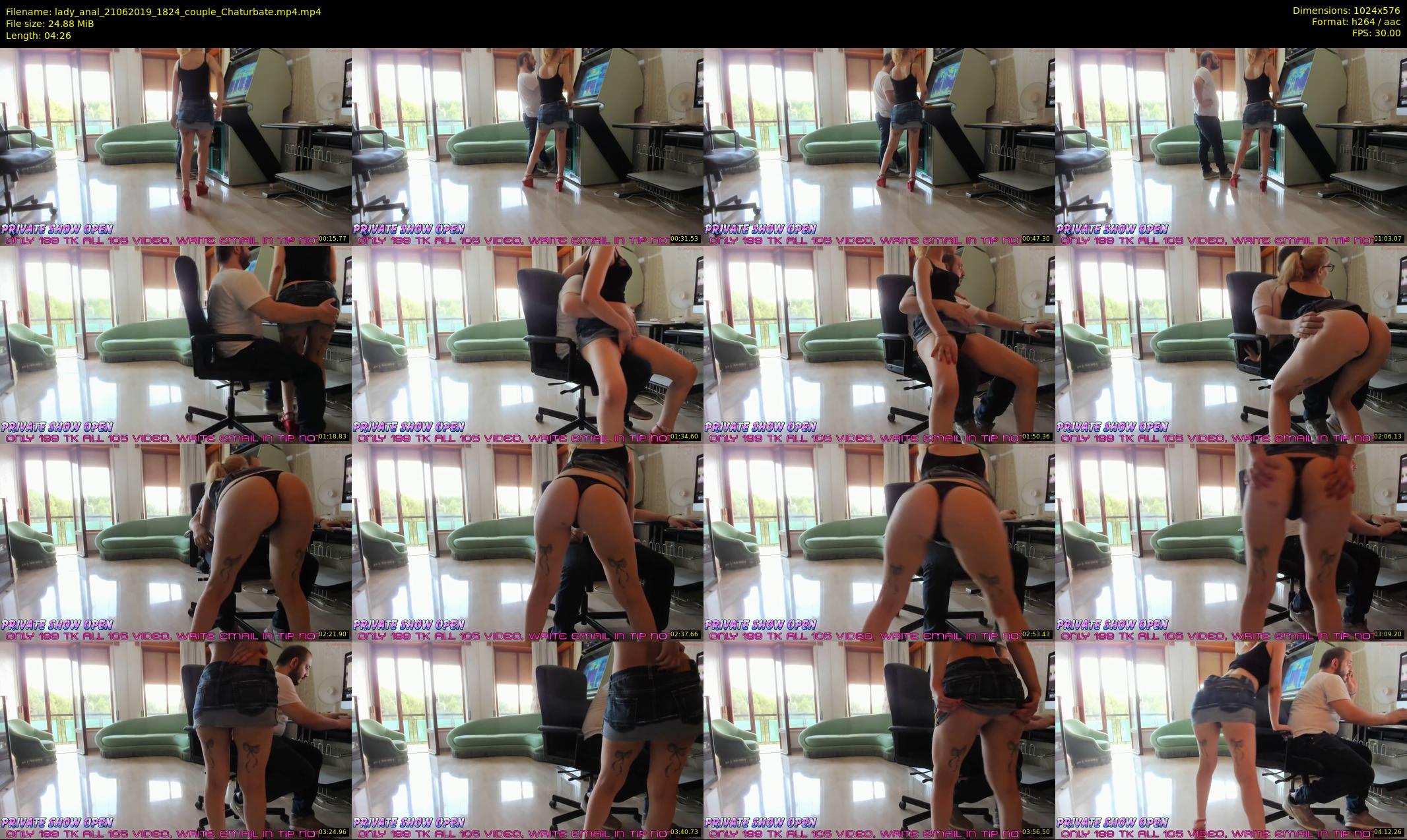 lady_anal — 5 minute Chaturbate female cam show recording, 480p, Jun 21, 2019