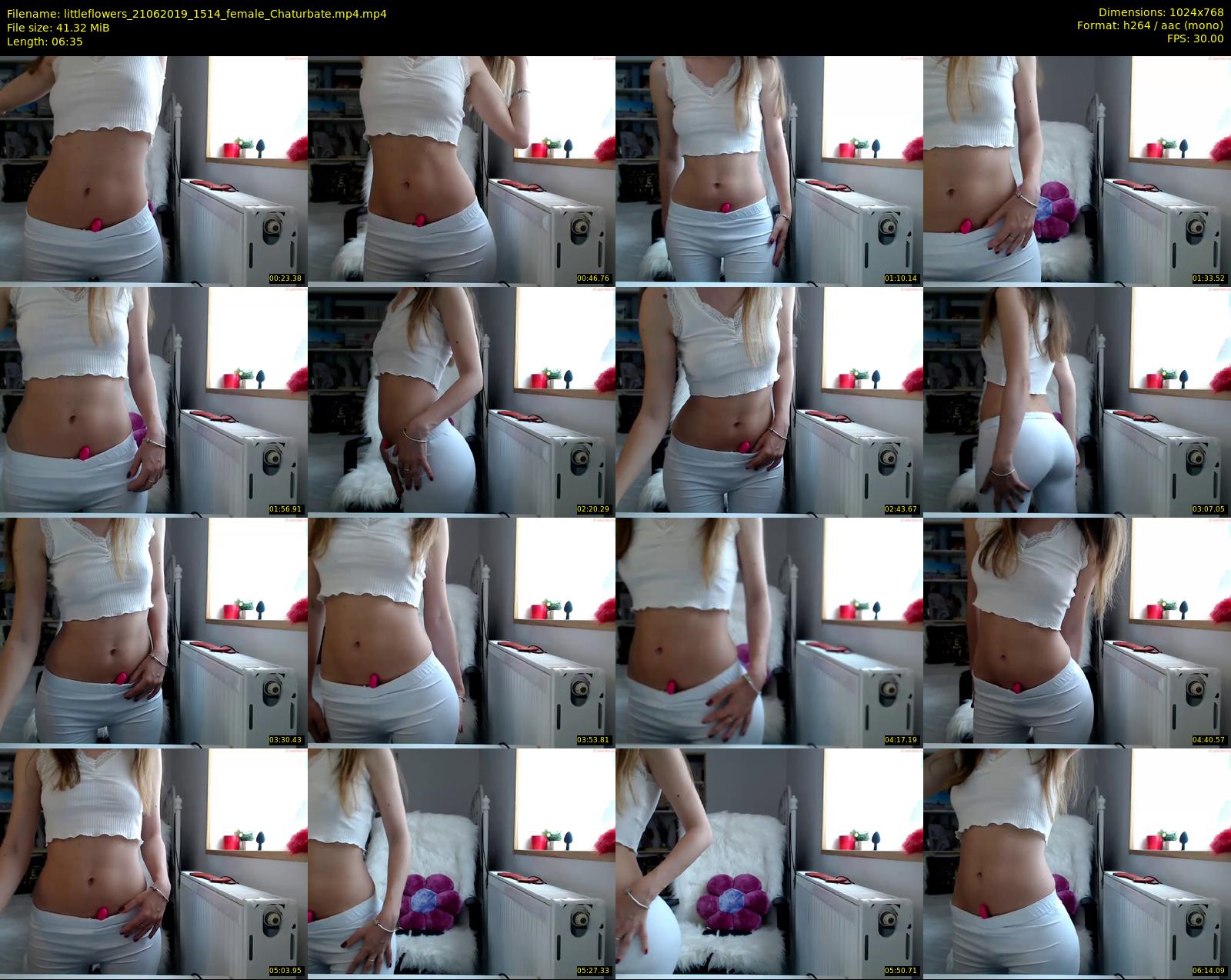 littleflowers — 7 minute Chaturbate female cam show recording, 720p, Jun 21, 2019