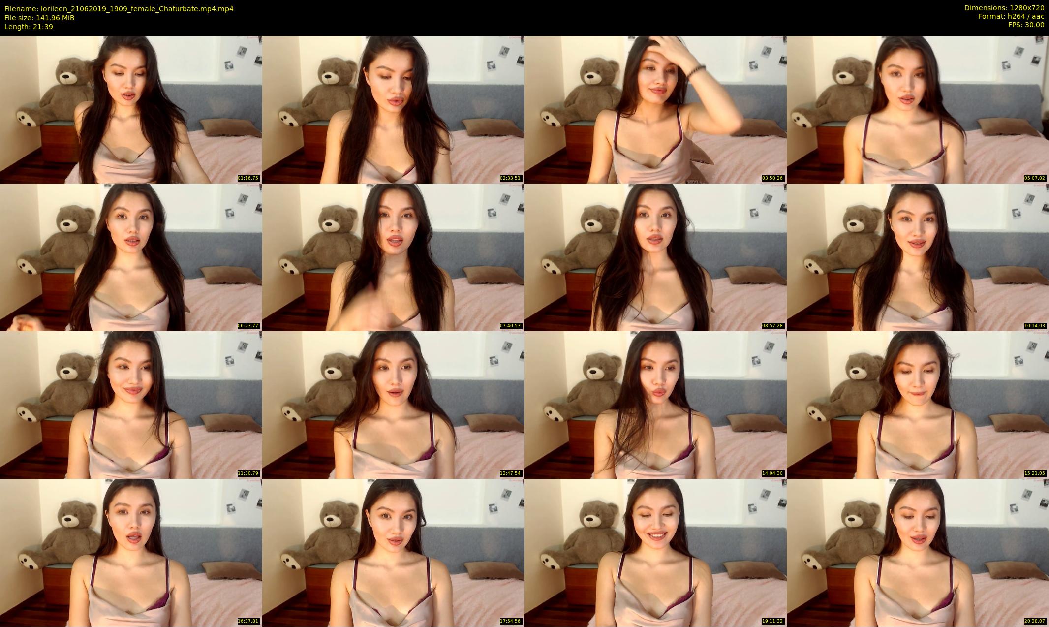 lorileen — 22 minute Chaturbate female cam show recording, 720p, Jun 21, 2019