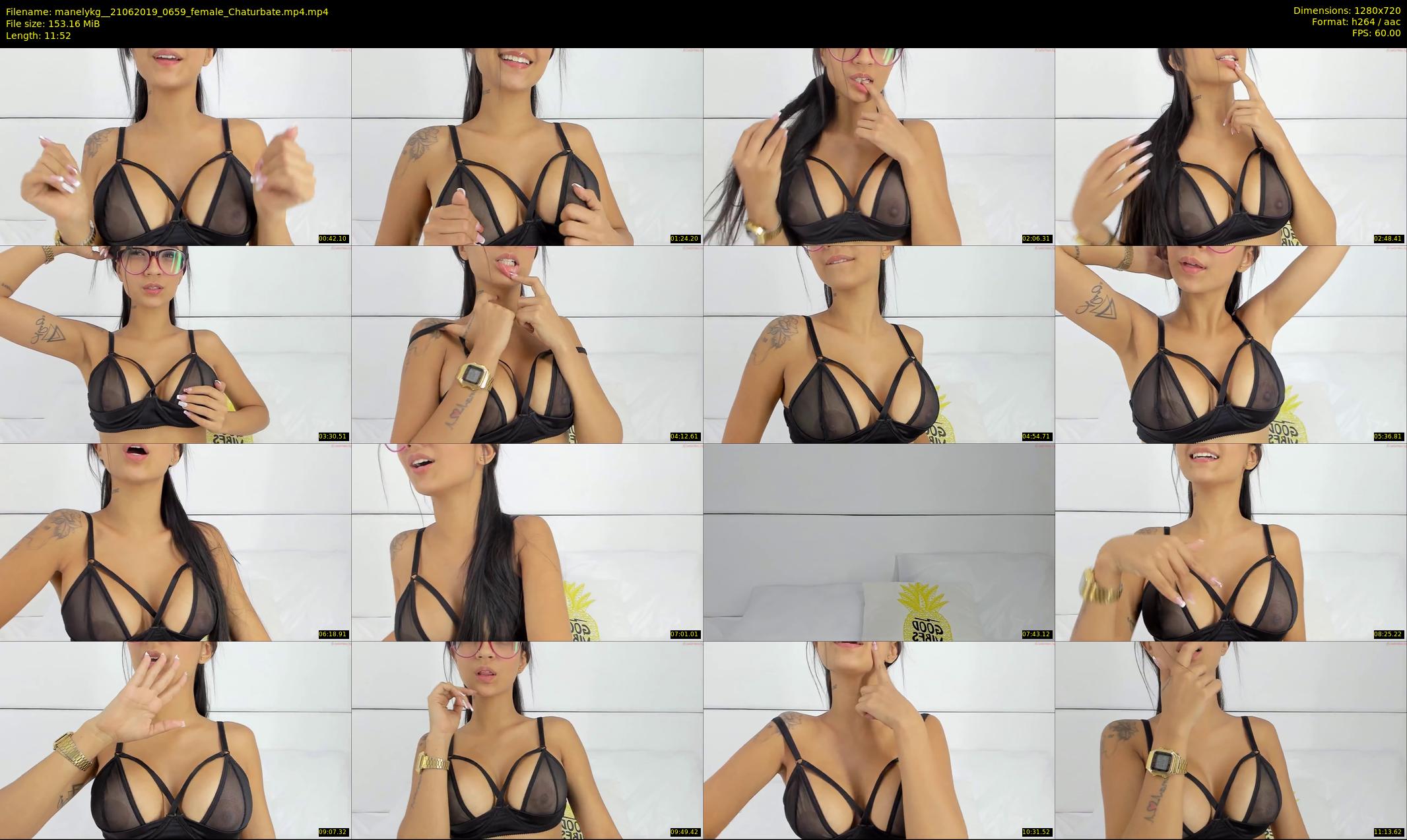 manelykg_ — 12 minute Chaturbate female cam show recording, 720p, Jun 21, 2019