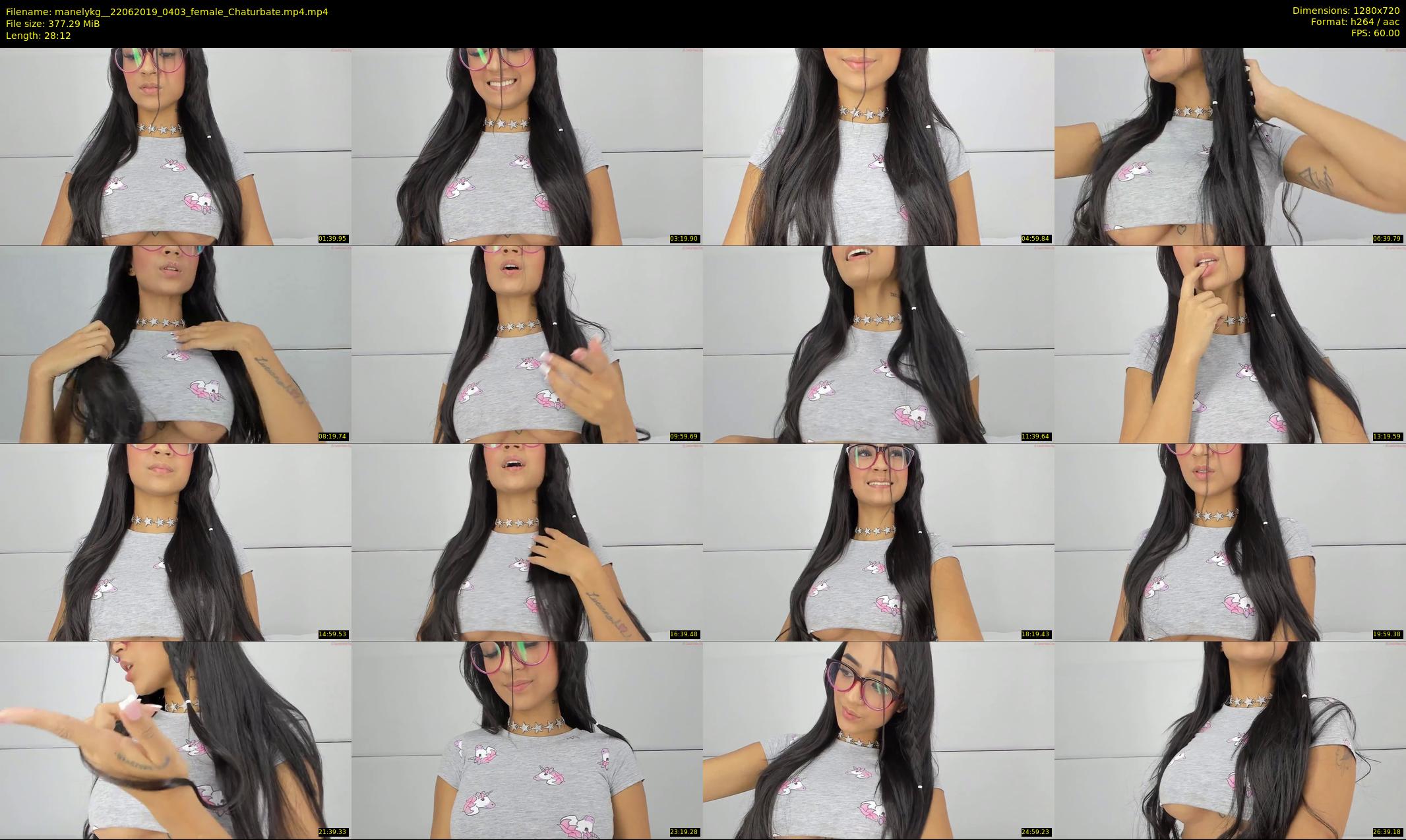 manelykg_ — 29 minute Chaturbate female cam show recording, 720p, Jun 22, 2019