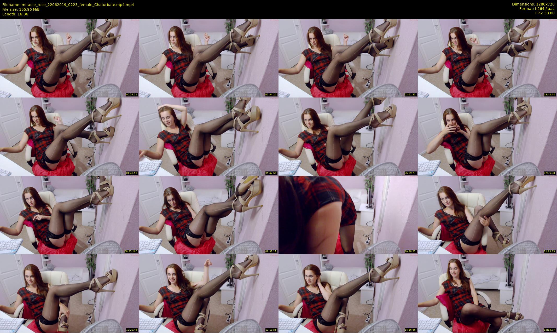 miracle_rose — 17 minute Chaturbate female cam show recording, 720p, Jun 22, 2019