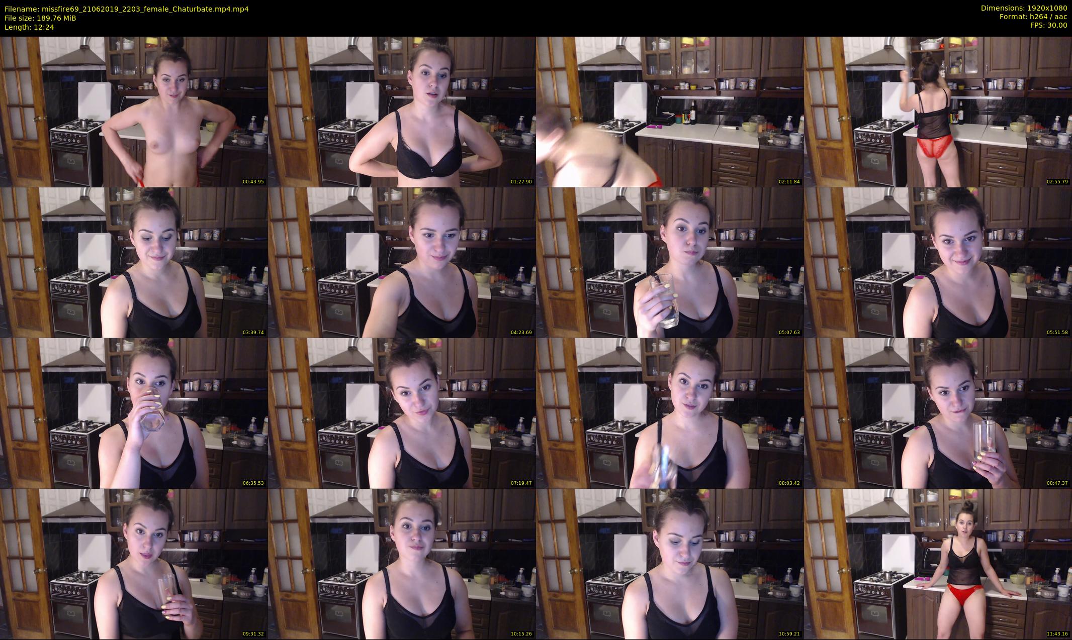 missfire69 — 13 minute Chaturbate female cam show recording, 1080p, Jun 21, 2019
