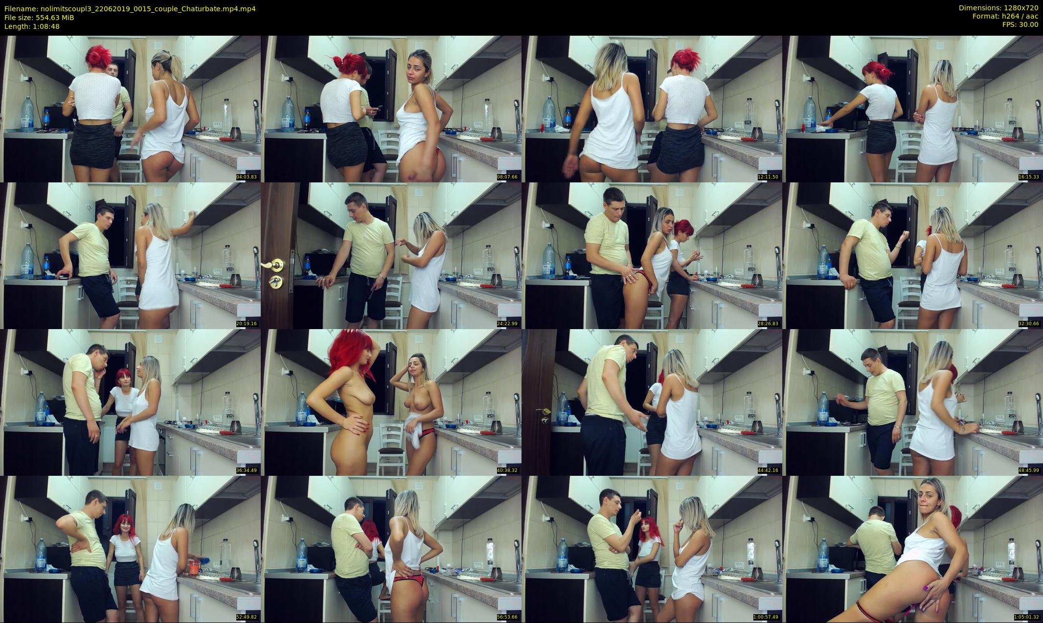 nolimitscoupl3 — 69 minute Chaturbate couple cam show recording, 720p, Jun 22, 2019