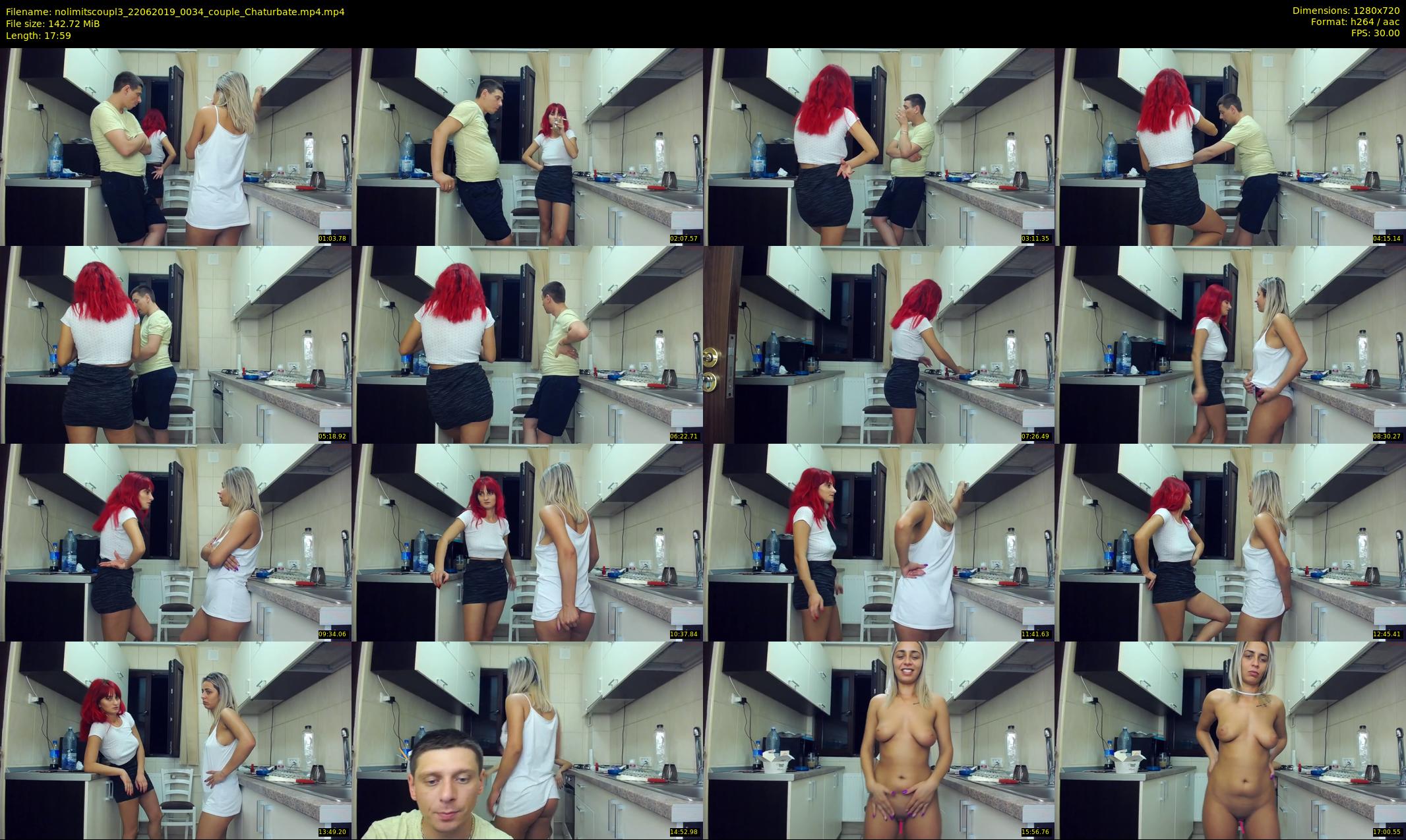 nolimitscoupl3 — 18 minute Chaturbate couple cam show recording, 720p, Jun 22, 2019