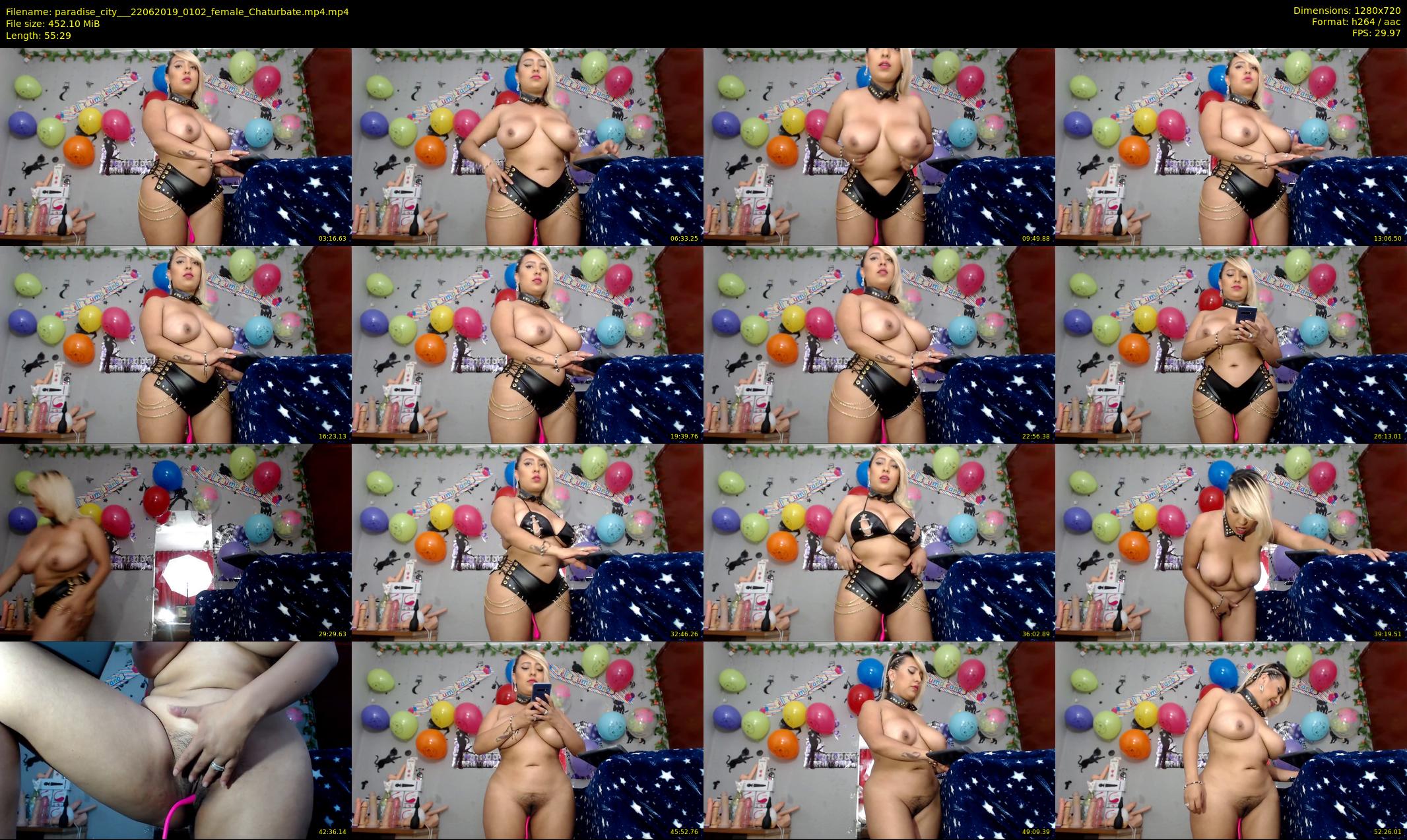 paradise_city__ — 56 minute Chaturbate female cam show recording, 720p, Jun 22, 2019