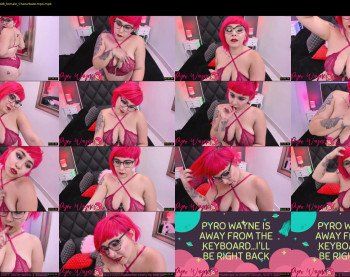 pyrowayne — 57 minute Chaturbate female cam show recording, 720p, Jun 21, 2019