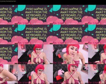 pyrowayne — 57 minute Chaturbate female cam show recording, 720p, Jun 22, 2019