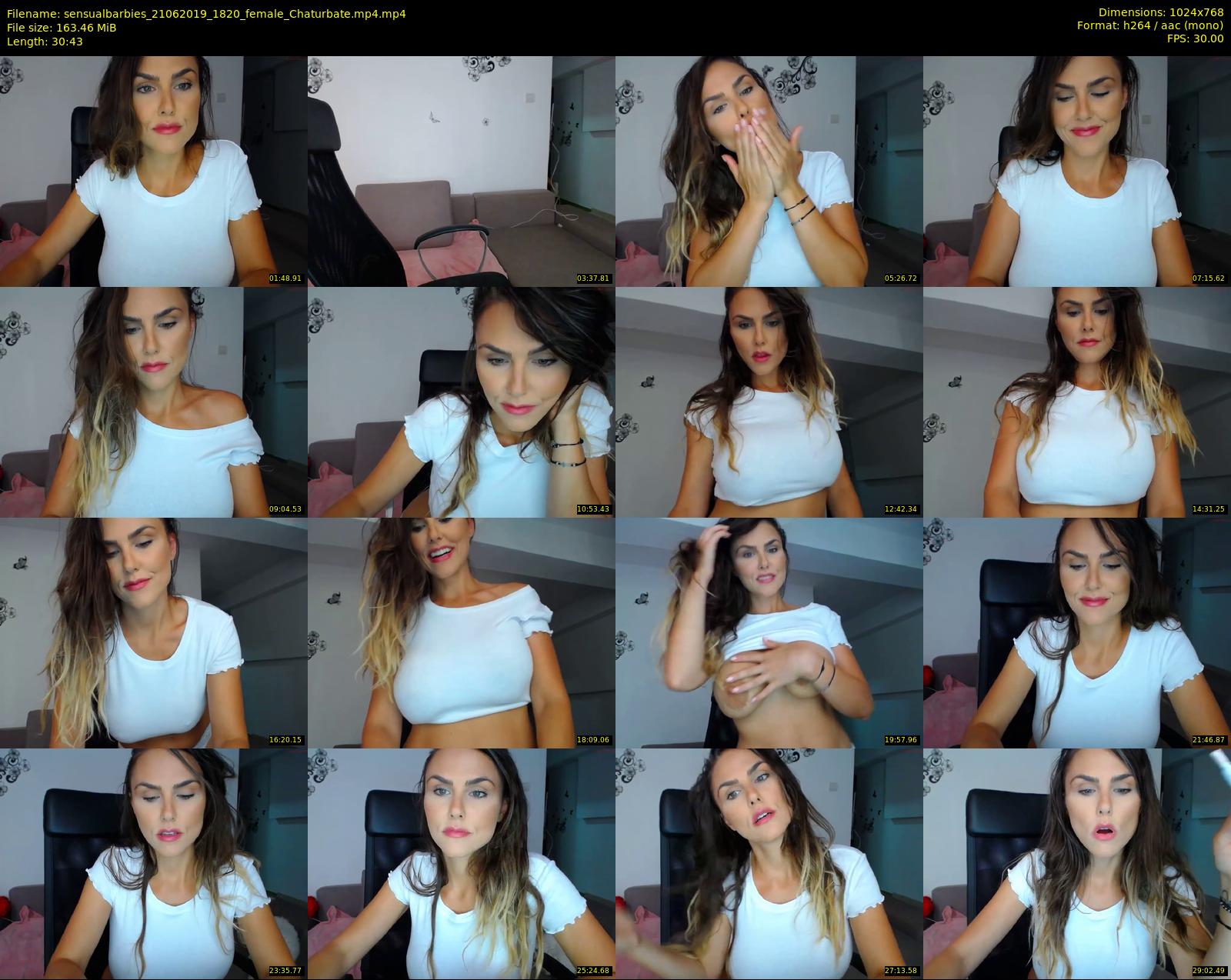 sensualbarbies — 31 minute Chaturbate female cam show recording, 720p, Jun 21, 2019