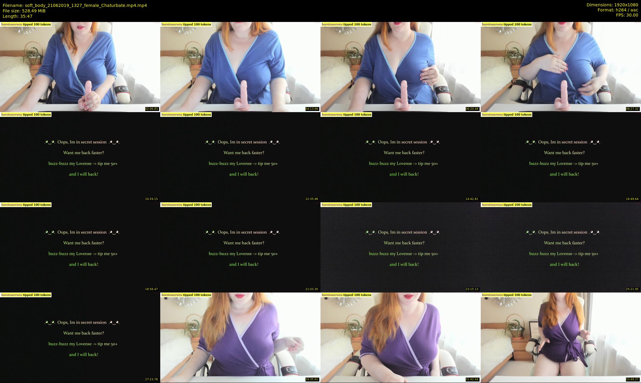 soft_body — 36 minute Chaturbate female cam show recording, 1080p, Jun 21, 2019