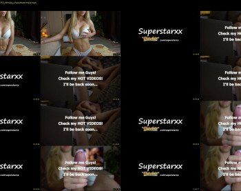 superstarxx — 13 minute Chaturbate female cam show recording, 1080p, Jun 21, 2019