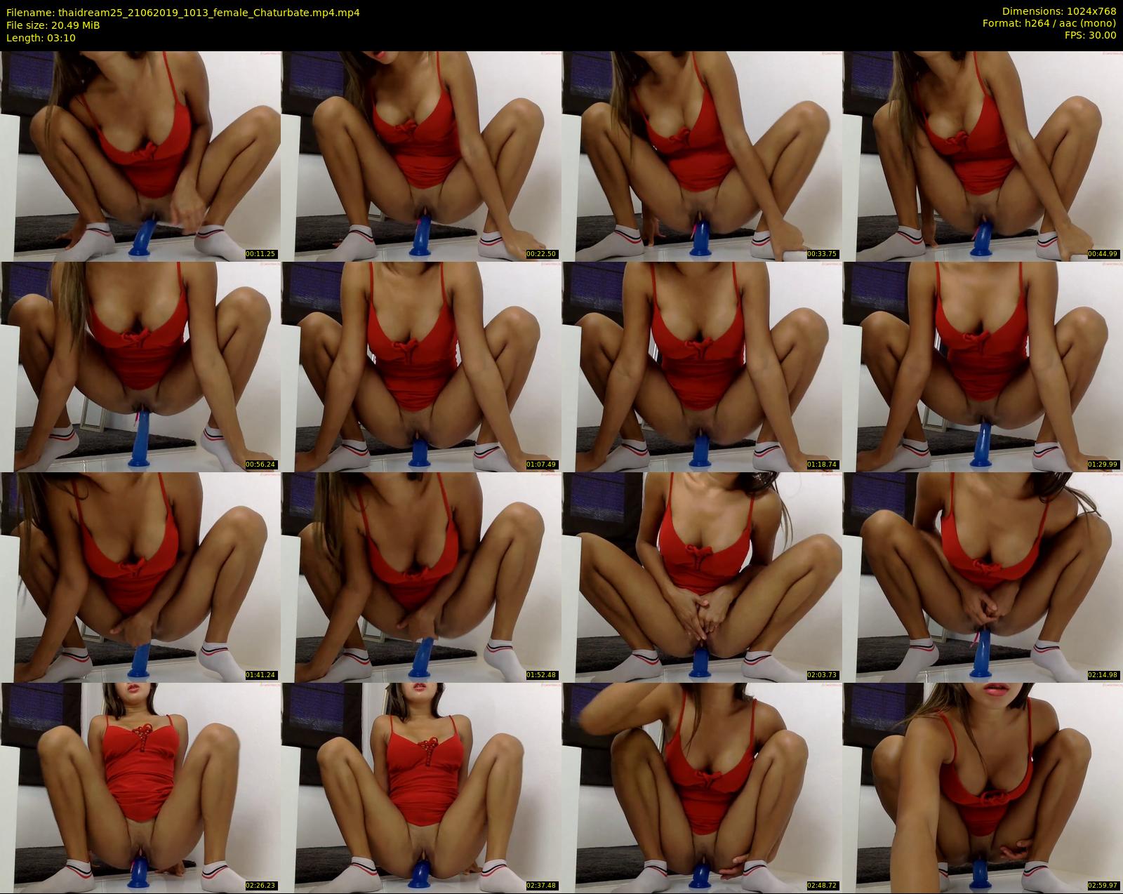 thaidream25 — 4 minute Chaturbate female cam show recording, 720p, Jun 21, 2019