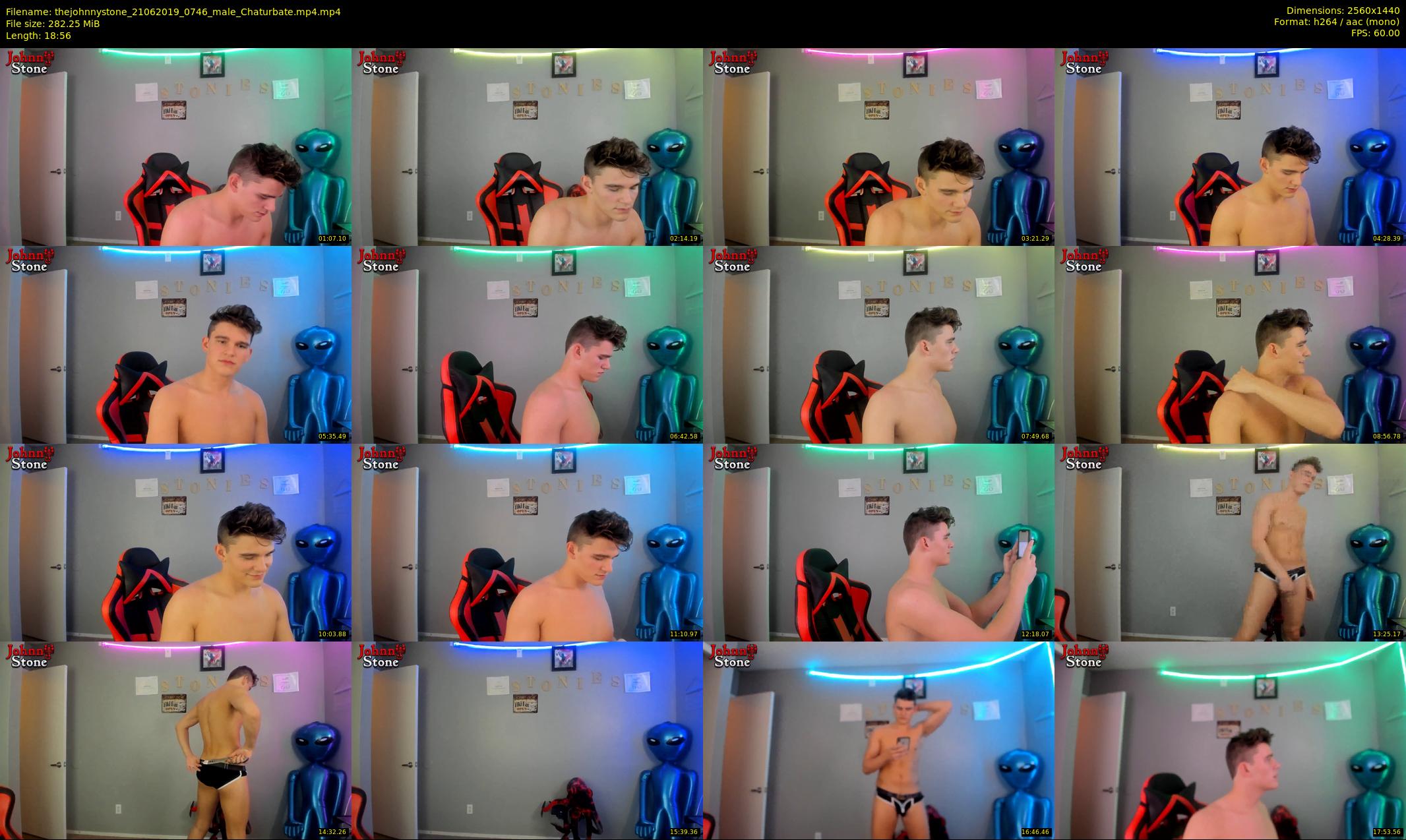 thejohnnystone — 19 minute Chaturbate male cam show recording, 1080p, Jun 21, 2019