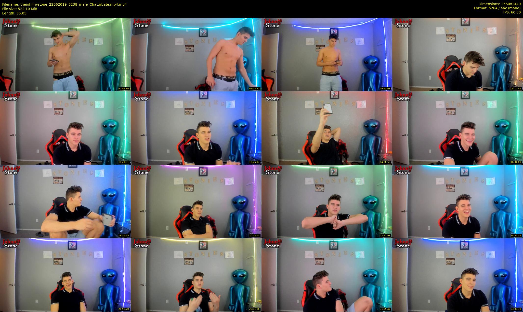 thejohnnystone — 36 minute Chaturbate male cam show recording, 1080p, Jun 22, 2019